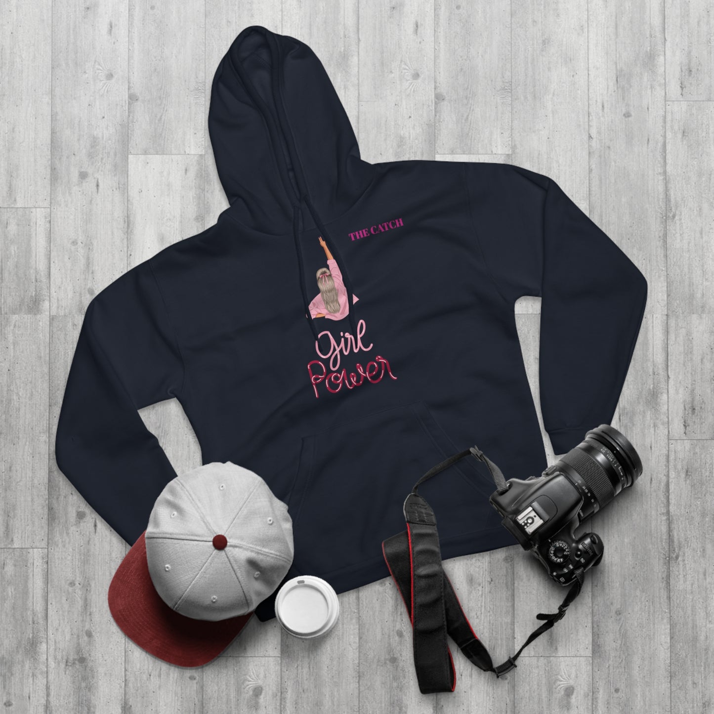 Girl Power Pullover Hoodie - Celebrating Strength & Empowerment