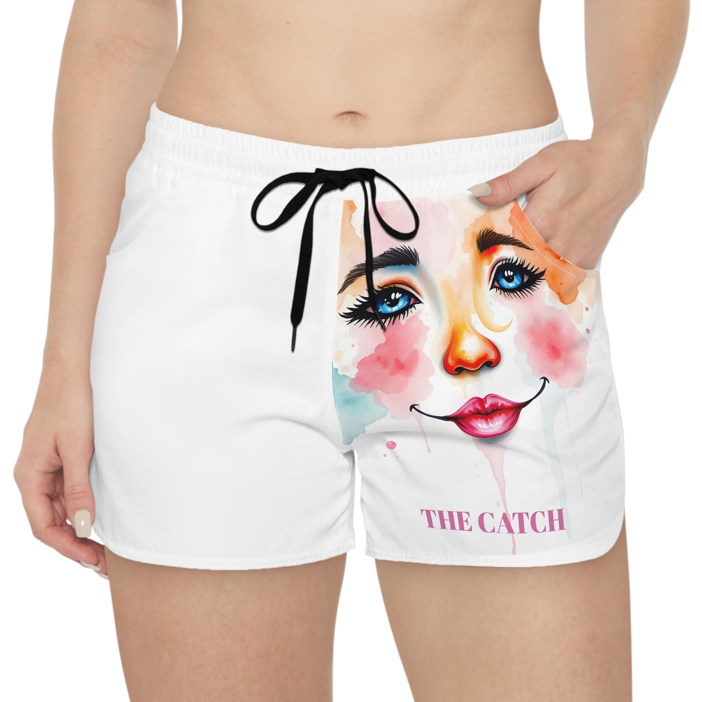 Women's Casual Shorts (AOP) - THE CATCH