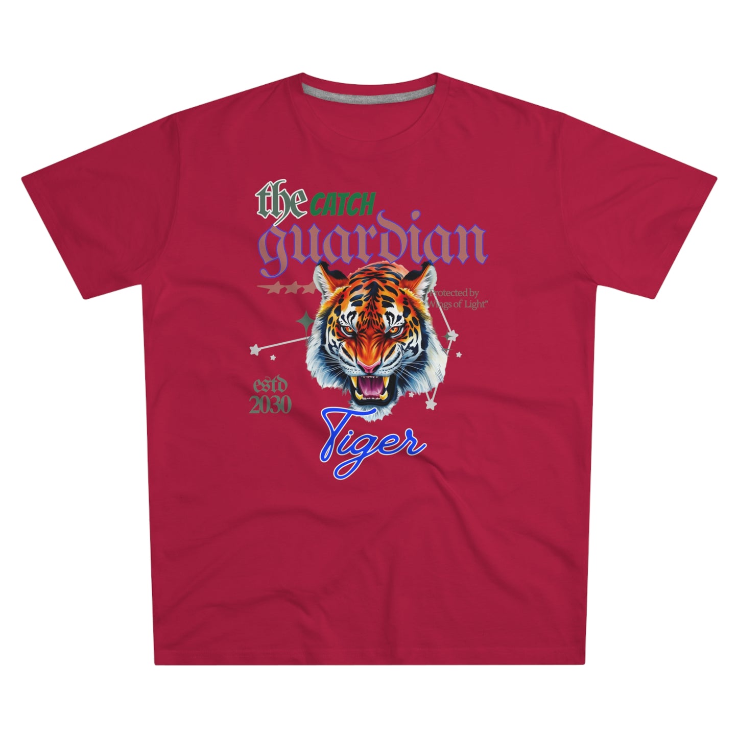 Men's Modern-fit Tiger Graphic Tee - The Catch Guardian 2030 - THE CATCH