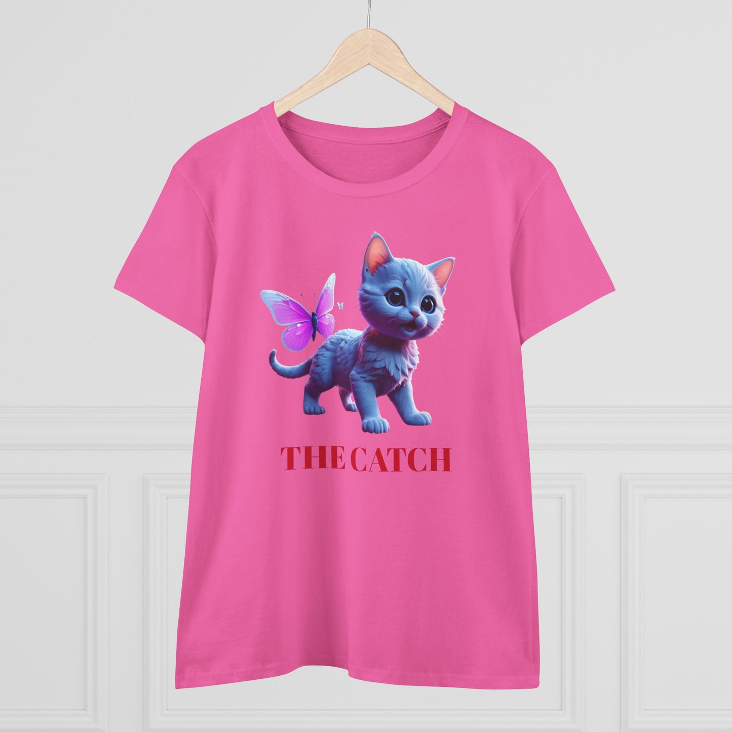 Women's Midweight Cotton Tee - THE CATCH