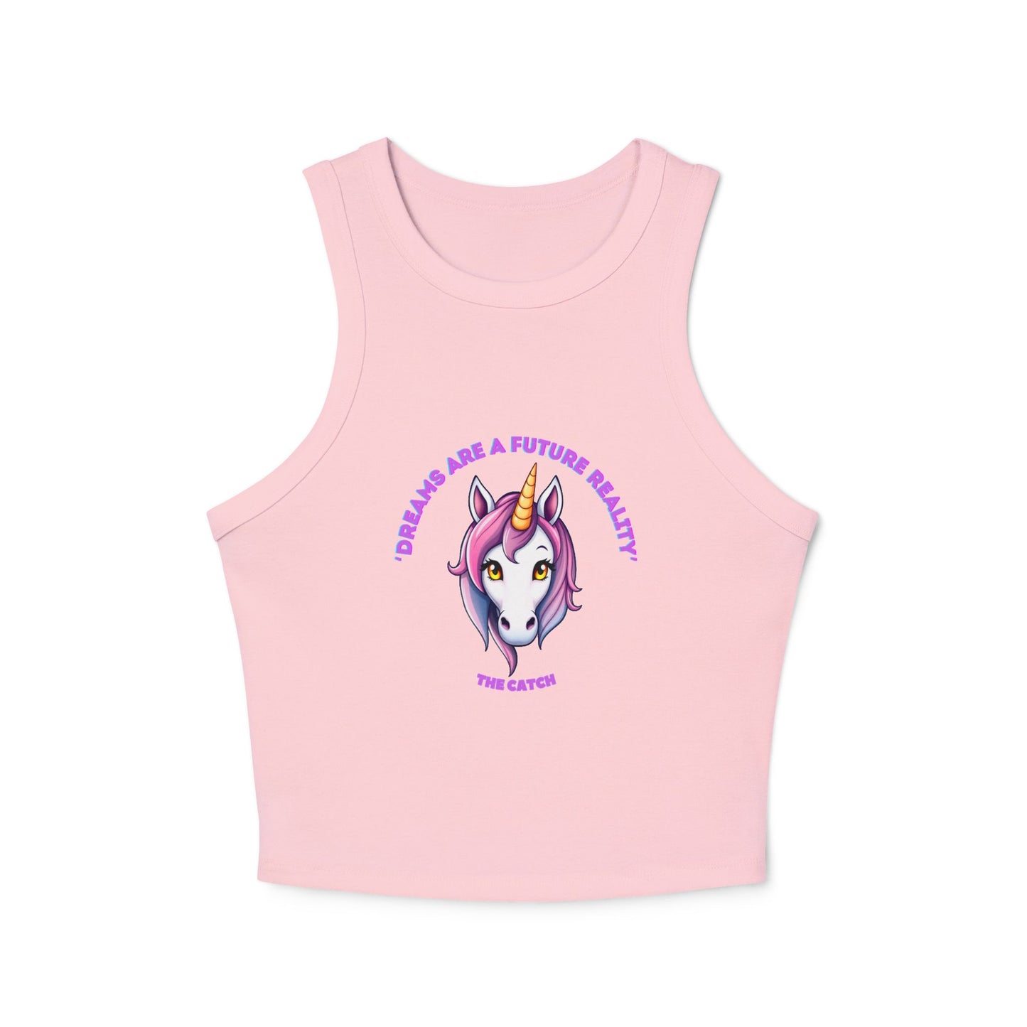 Women's Micro Rib Racer Tank Top - THE CATCH