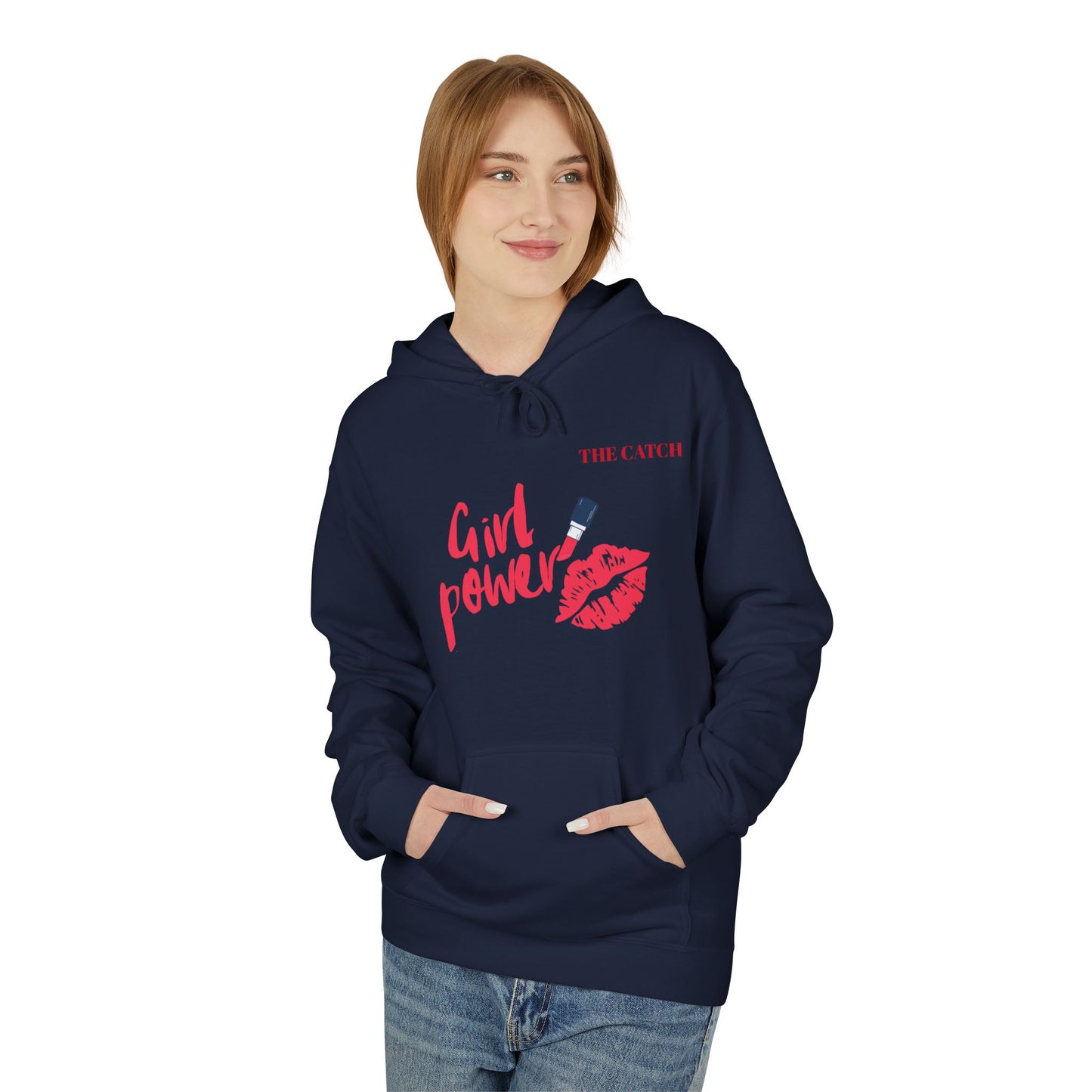 Girl Power Softstyle Fleece Hoodie - Sweatshirt
