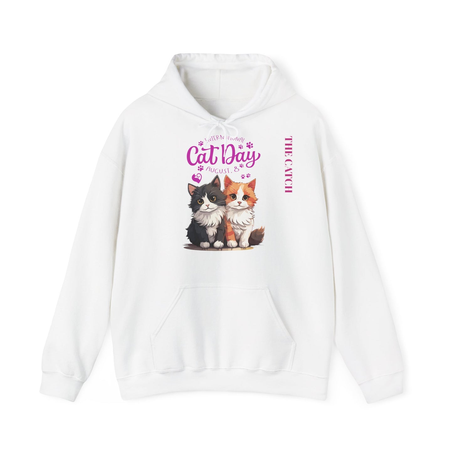 Cute Cat Day Hoodie - Celebrate Your Feline Friends!