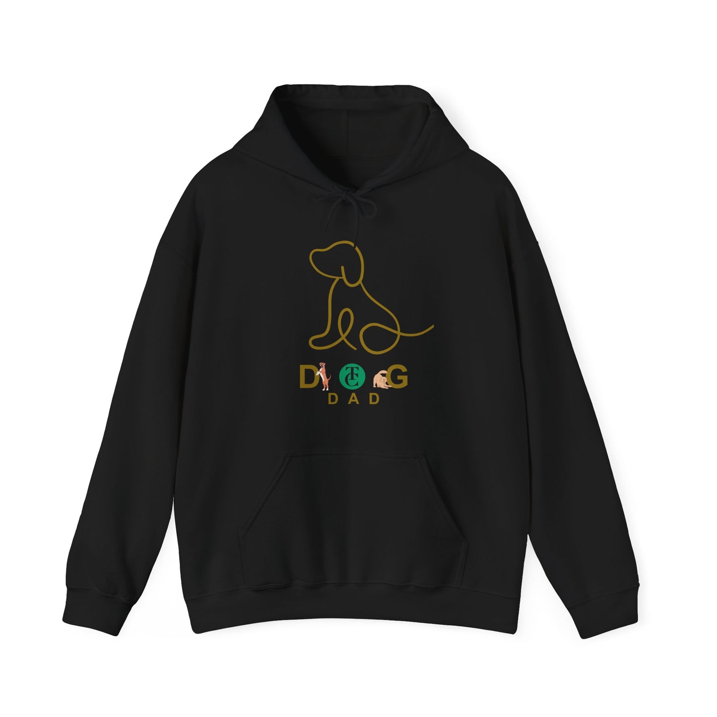 Dog Dad Hoodie - Cozy Gift for Pet Lovers, Casual Wear, Dog Enthusiast Apparel, Father's Day, Birthday Gift - THE CATCH