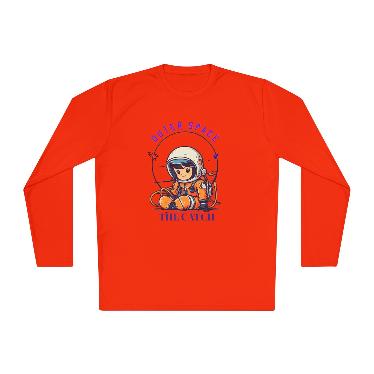 Outer Space Astronaut Lightweight Long Sleeve Tee - THE CATCH