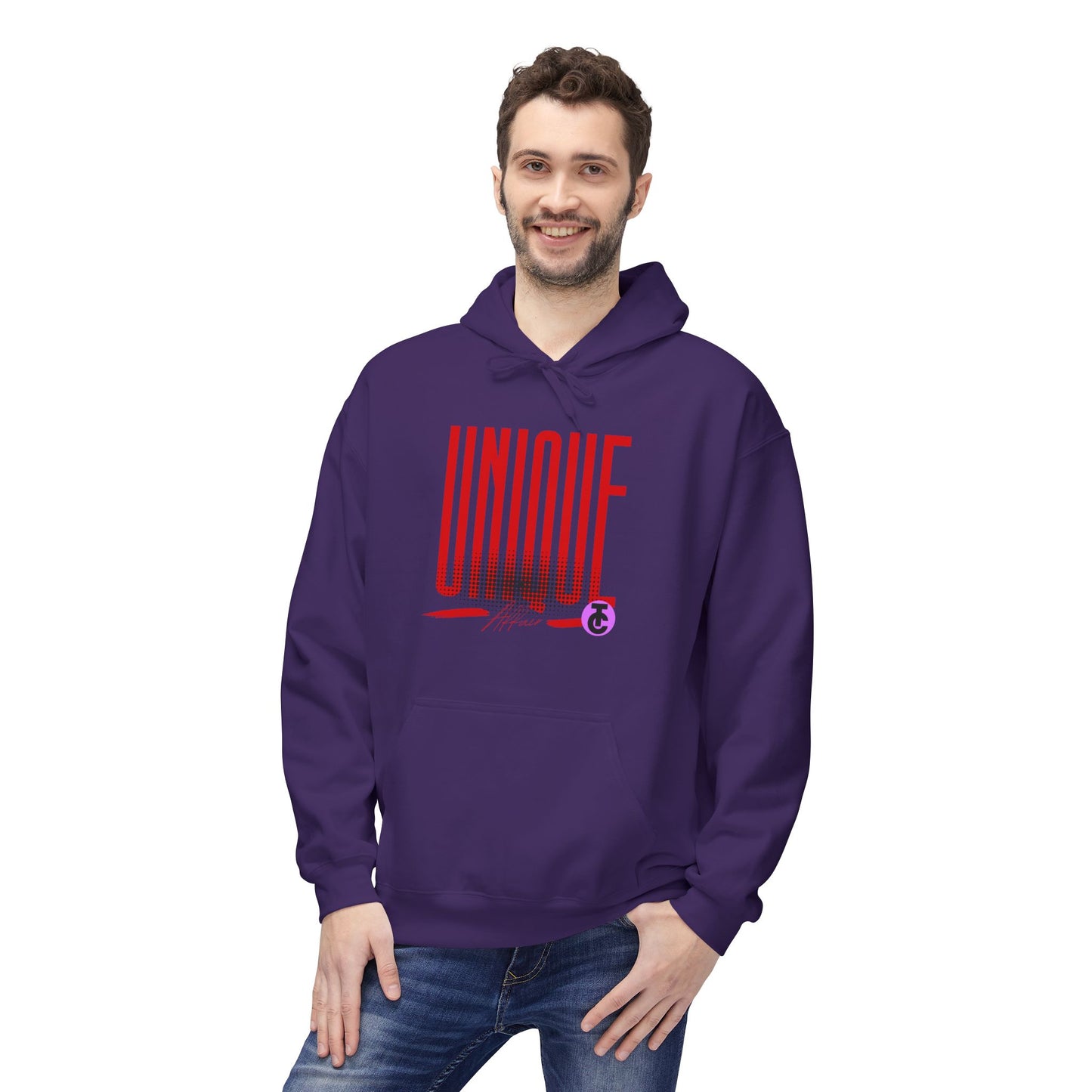 Unique Softstyle Fleece Hoodie - Trendy Graphic Sweatshirt