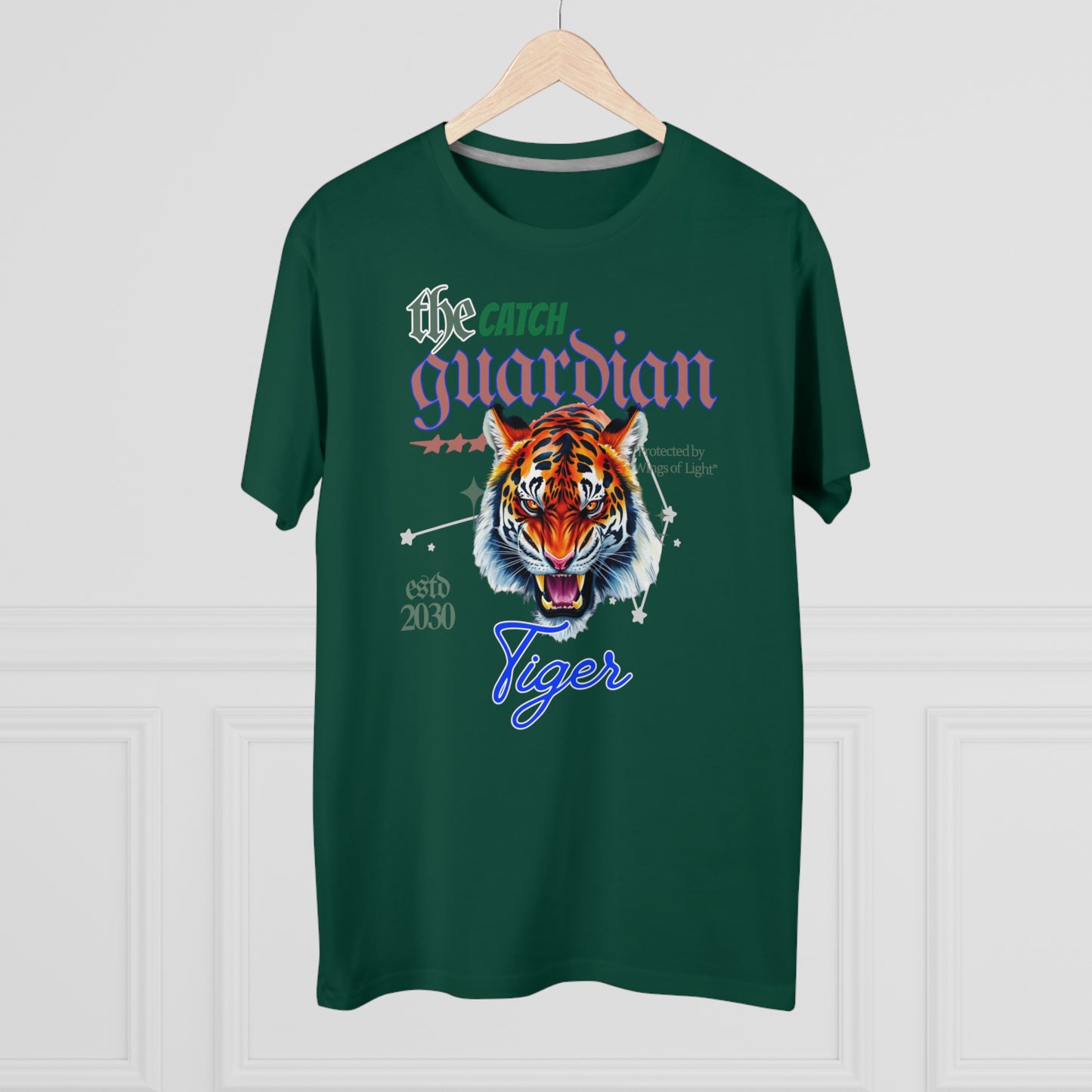 Men's Modern-fit Tiger Graphic Tee - The Catch Guardian 2030