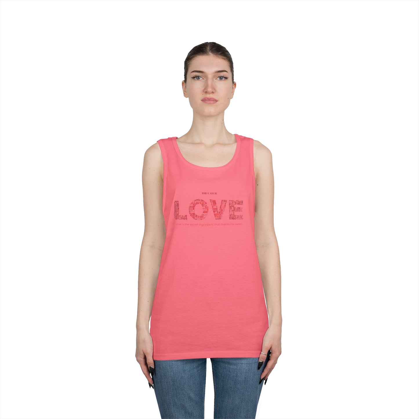 Woman's Heavy Cotton Tank Top - THE CATCH