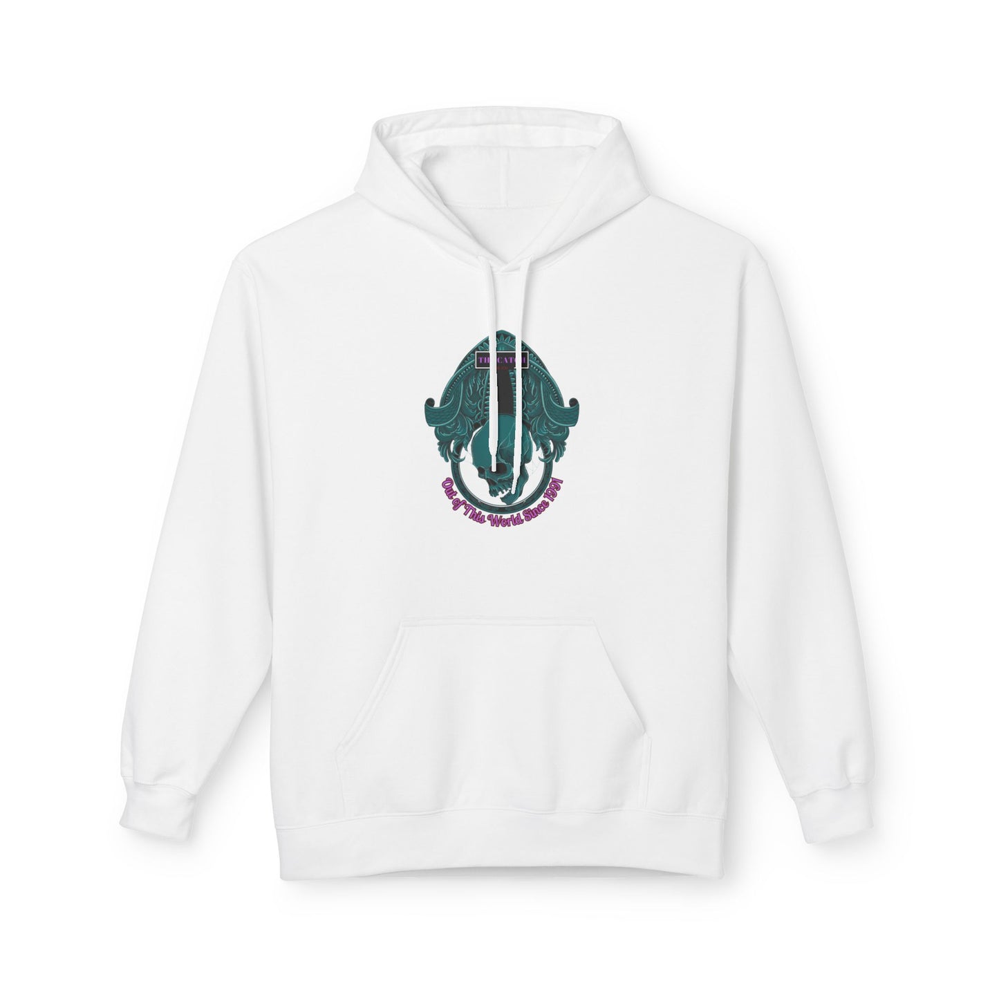 Midweight Fleece Hoodie - Unique Graphic Design for Cozy Comfort - THE CATCH