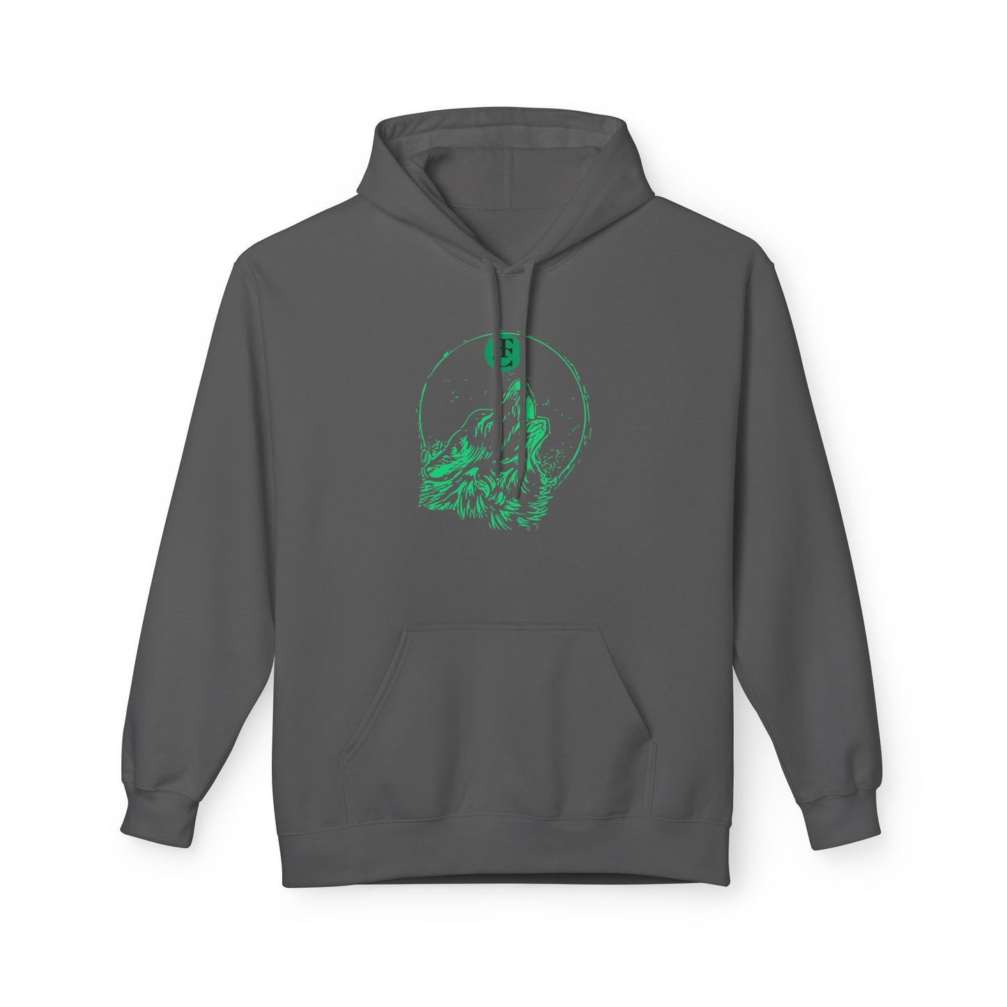Nature-Inspired Hoodie with Mountain Design - THE CATCH
