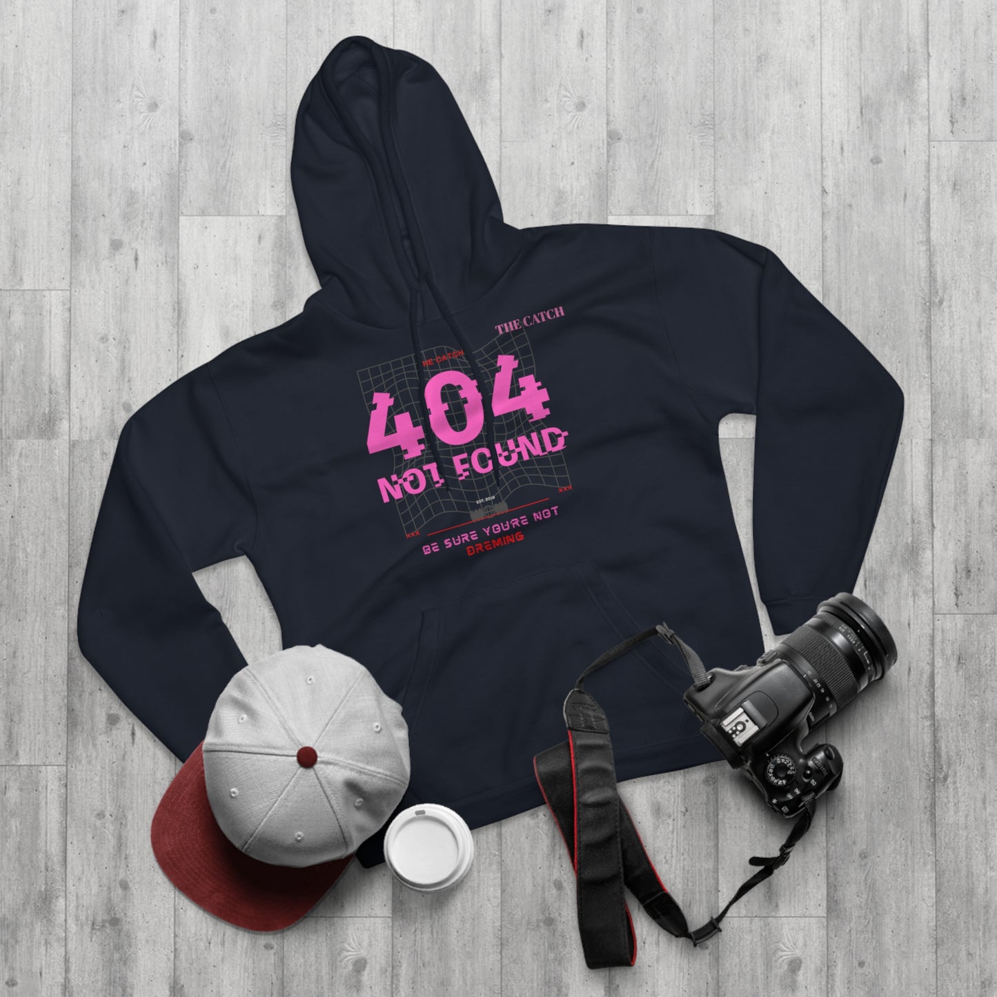 404 Not Found Pullover Hoodie - Stylish Tech-Inspired Streetwear - THE CATCH