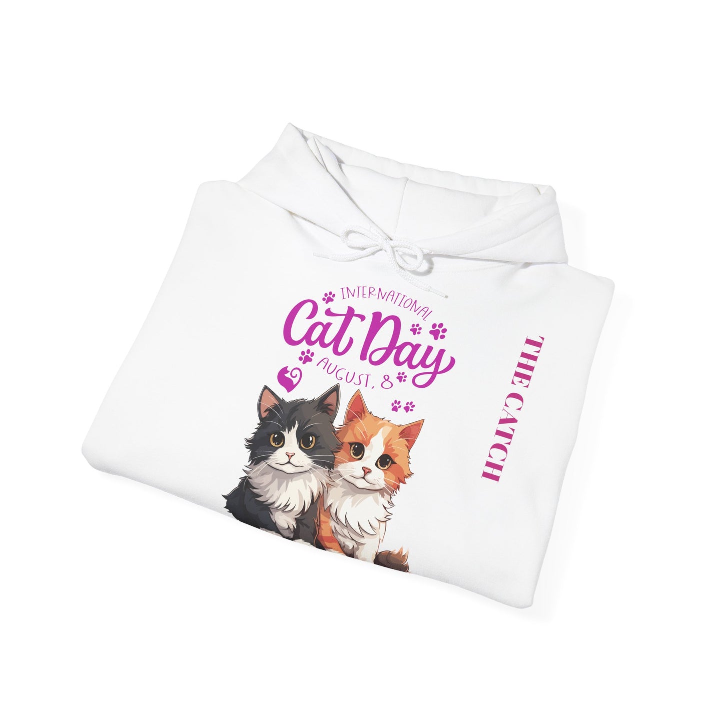Cute Cat Day Hoodie - Celebrate Your Feline Friends!