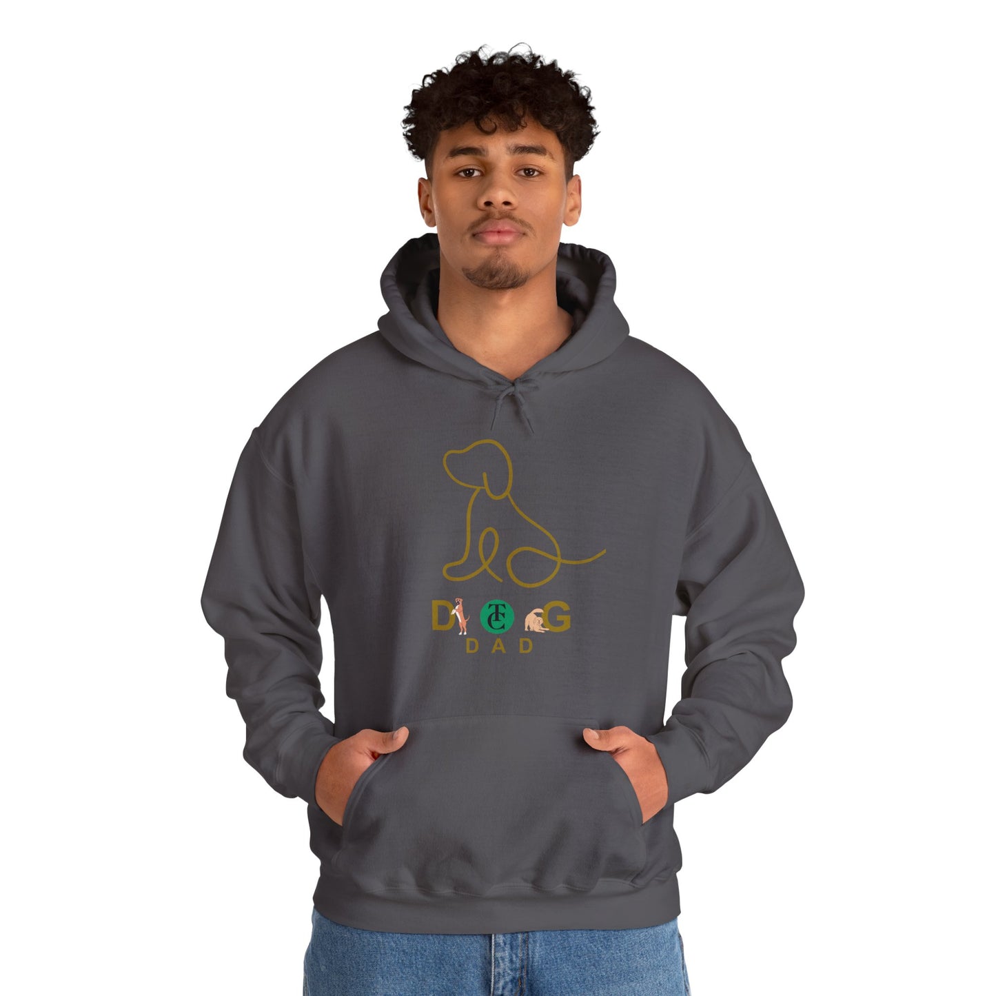 Dog Dad Hoodie - Cozy Gift for Pet Lovers, Casual Wear, Dog Enthusiast Apparel, Father's Day, Birthday Gift