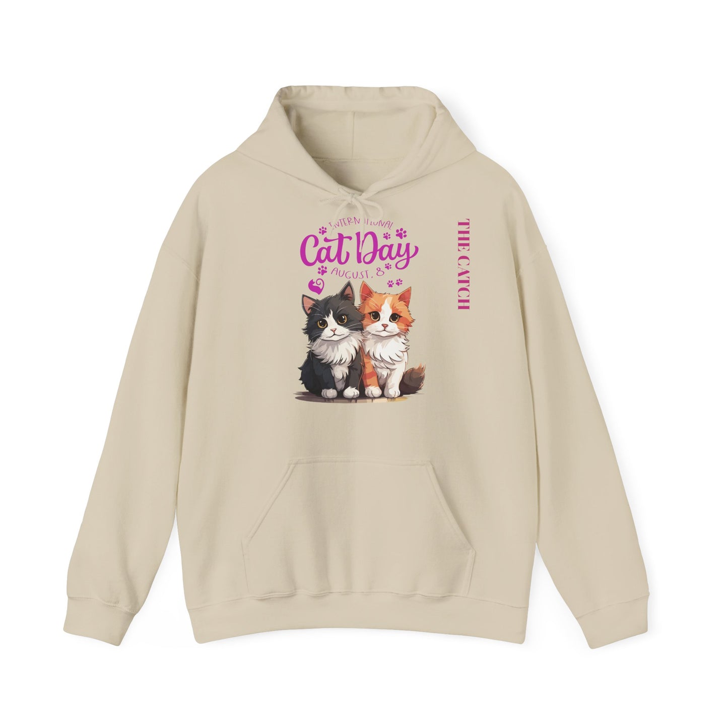 Cute Cat Day Hoodie - Celebrate Your Feline Friends!