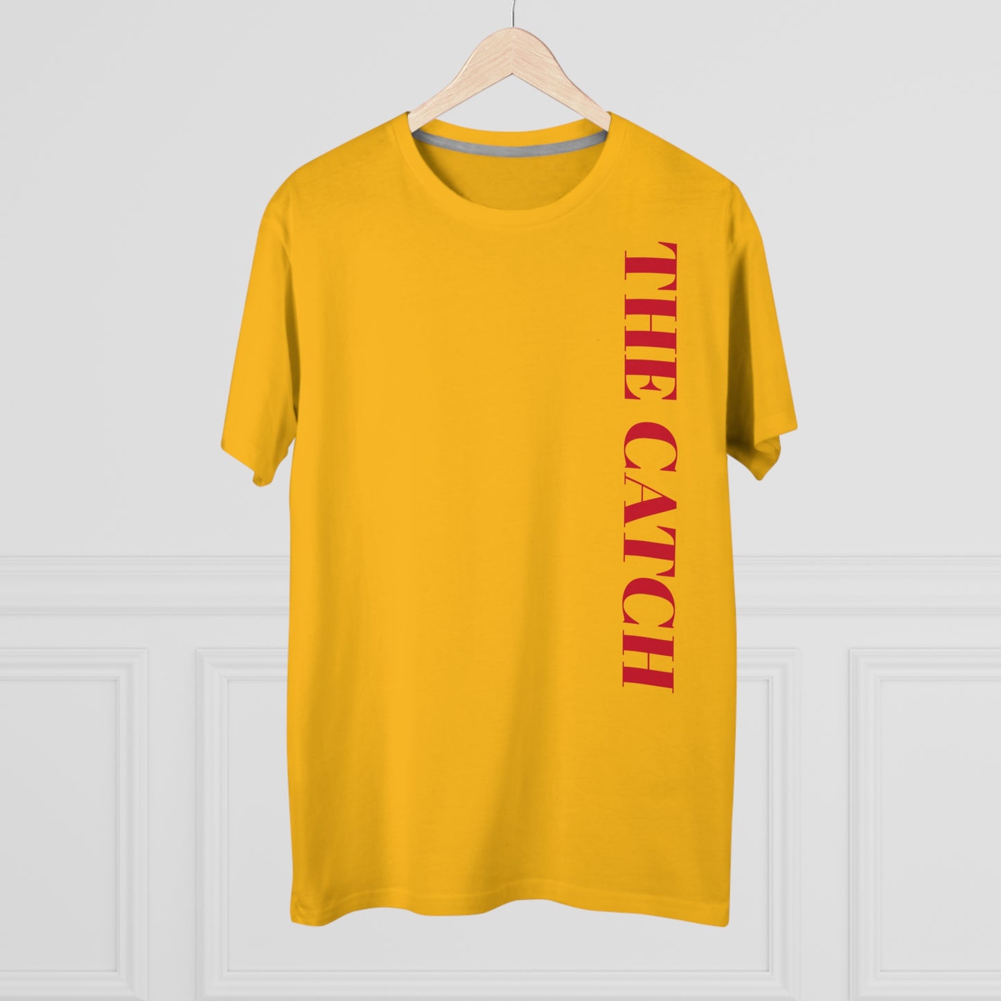 Men's Modern-fit Tee - 'The Catch' Graphic Tee with 'Reincarnation' Design