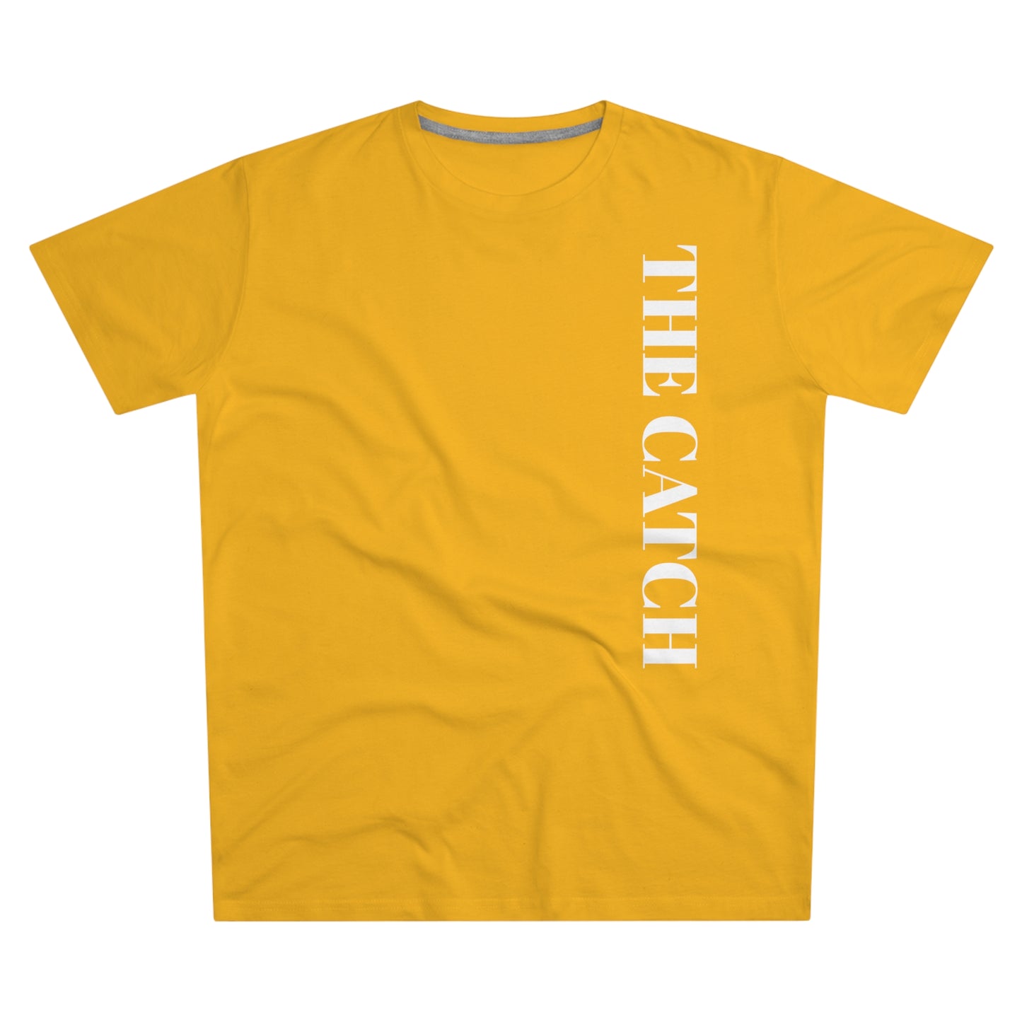 Men's Modern-Fit Tee - Stylish Casual Tee with "THE CATCH" Design