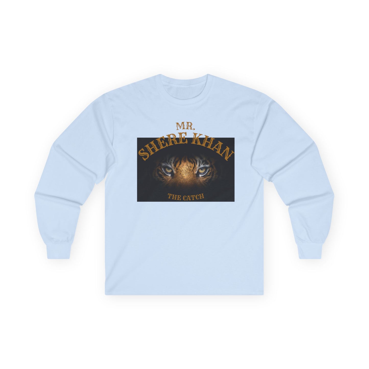 Mr. Shere Khan Long Sleeve Tee - Bold Graphic Tees for Tiger Lovers - THE CATCH