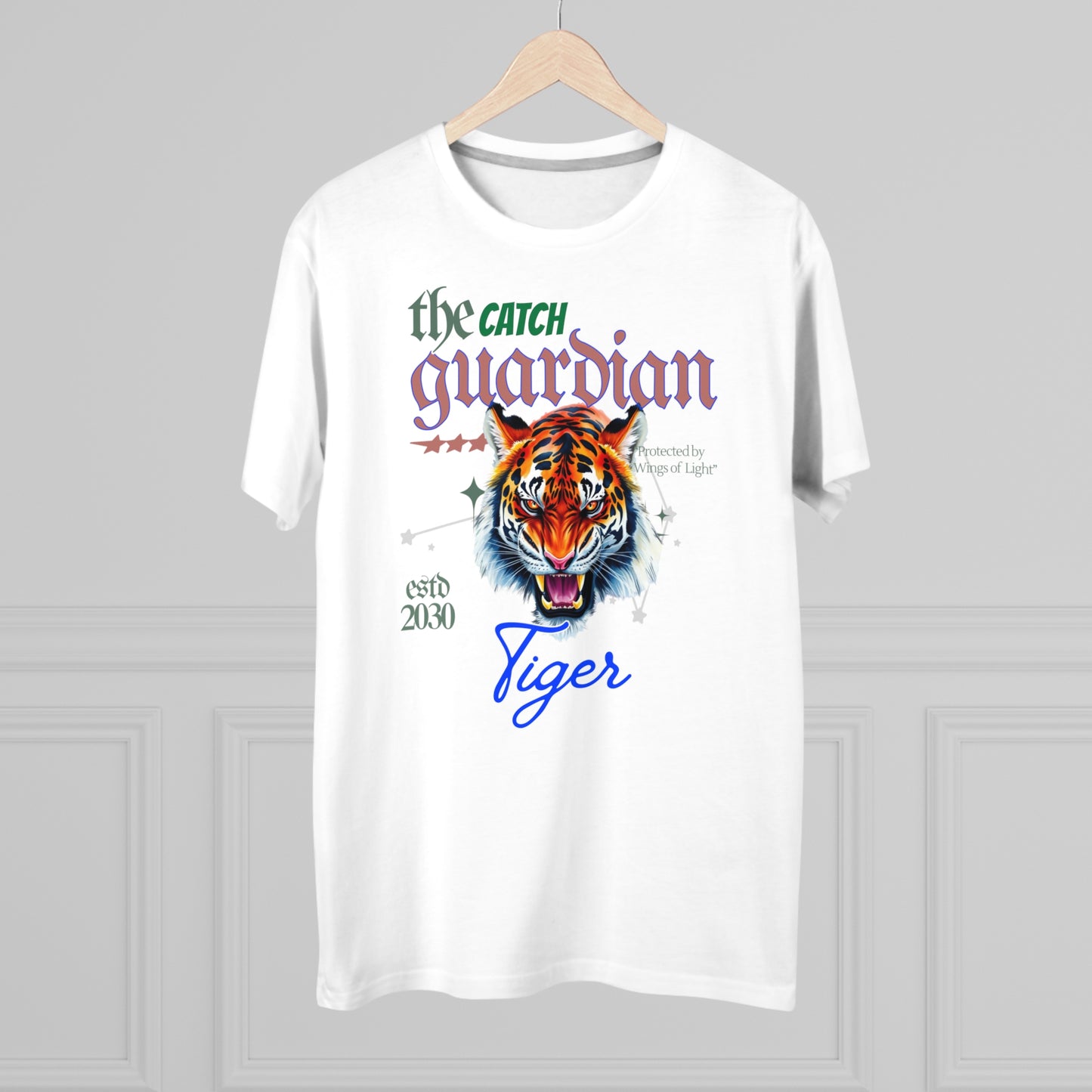 Men's Modern-fit Tiger Graphic Tee - The Catch Guardian 2030 - THE CATCH