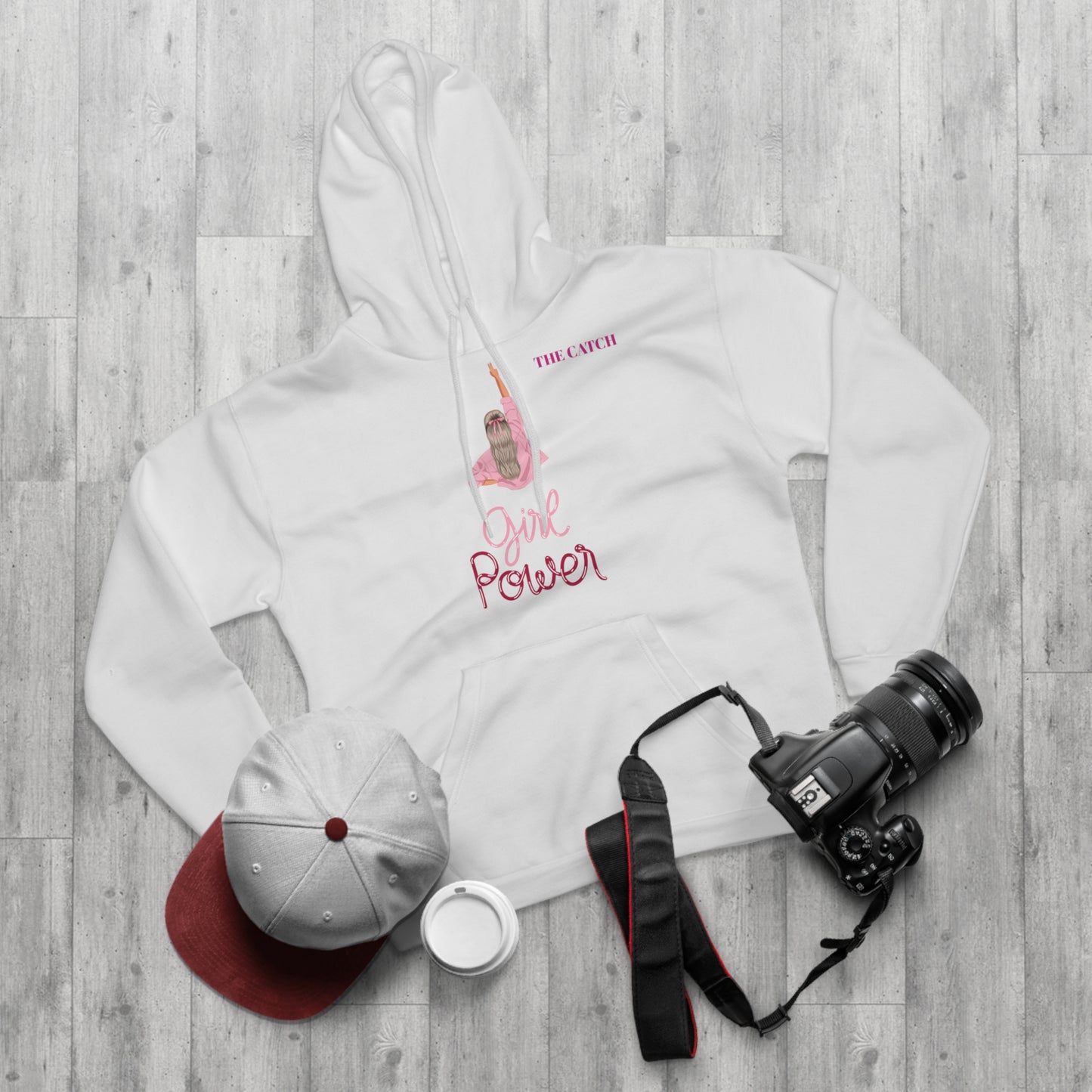 Girl Power Pullover Hoodie - Celebrating Strength & Empowerment