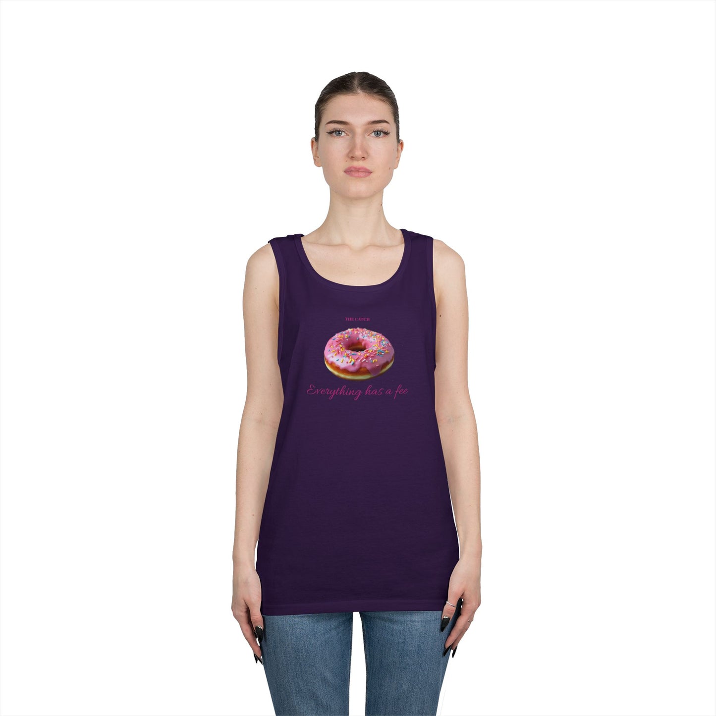 Woman's Heavy Cotton Tank Top - THE CATCH