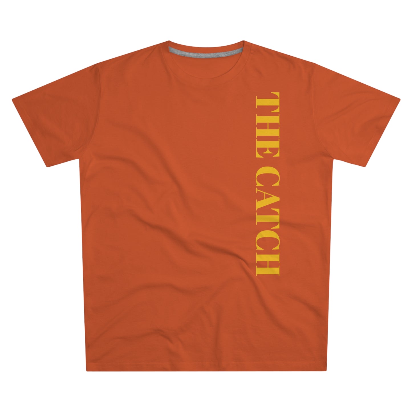 Men's Modern-Fit Tee - 'The Catch' Statement Shirt - THE CATCH
