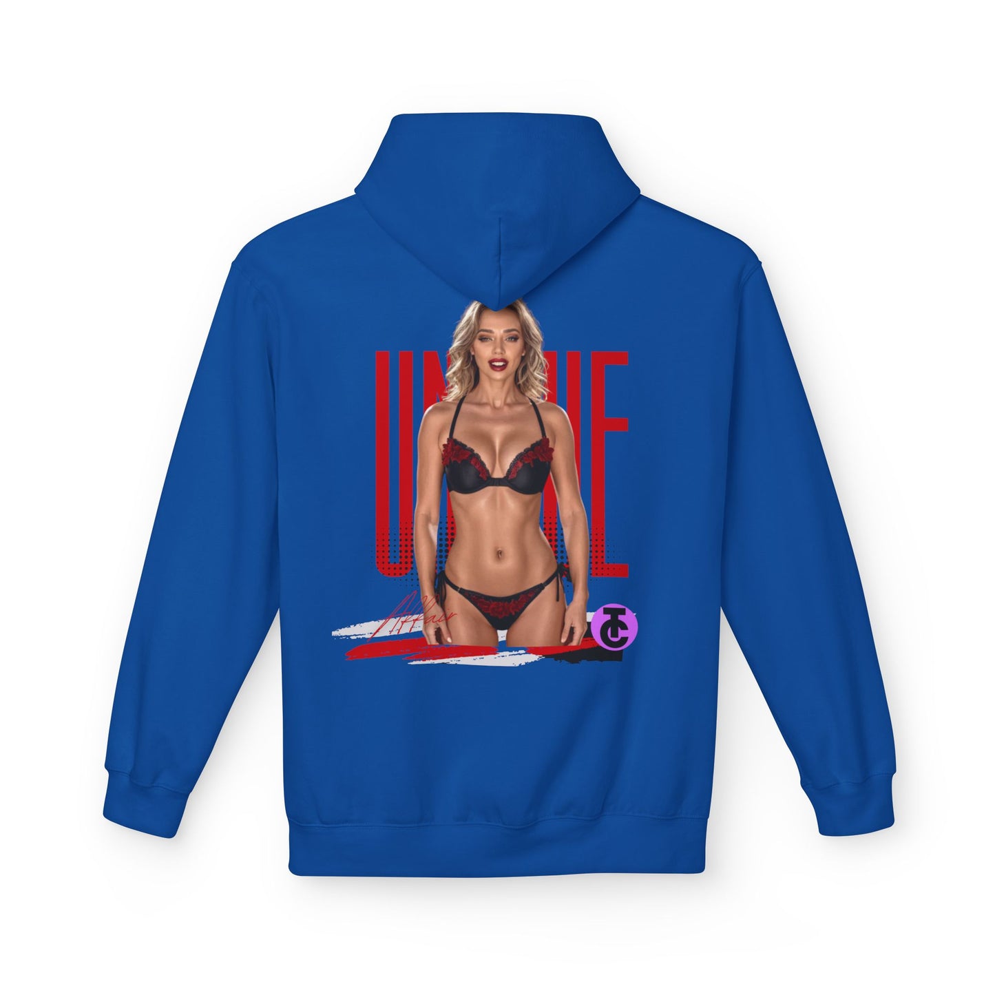 Unique Softstyle Fleece Hoodie - Trendy Graphic Sweatshirt