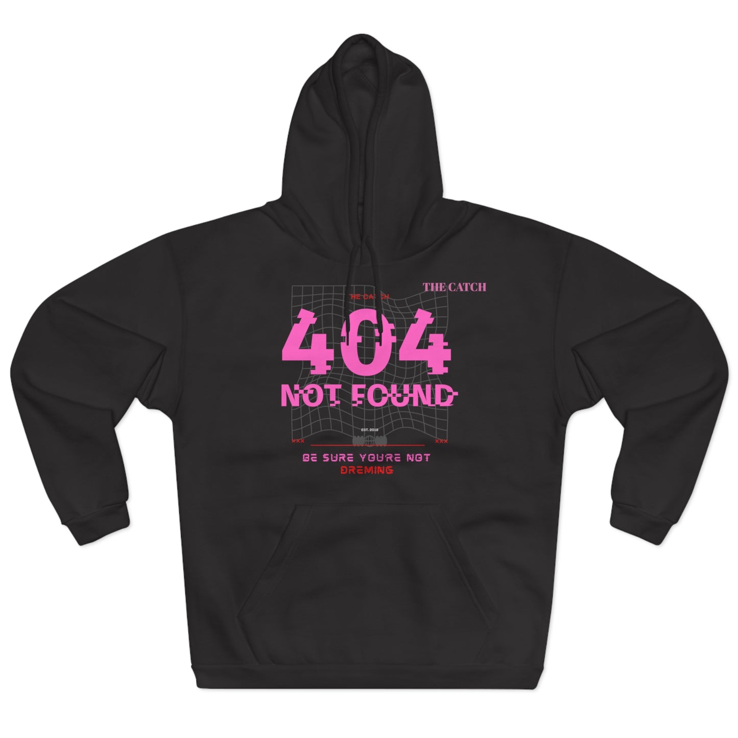 404 Not Found Pullover Hoodie - Stylish Tech-Inspired Streetwear - THE CATCH
