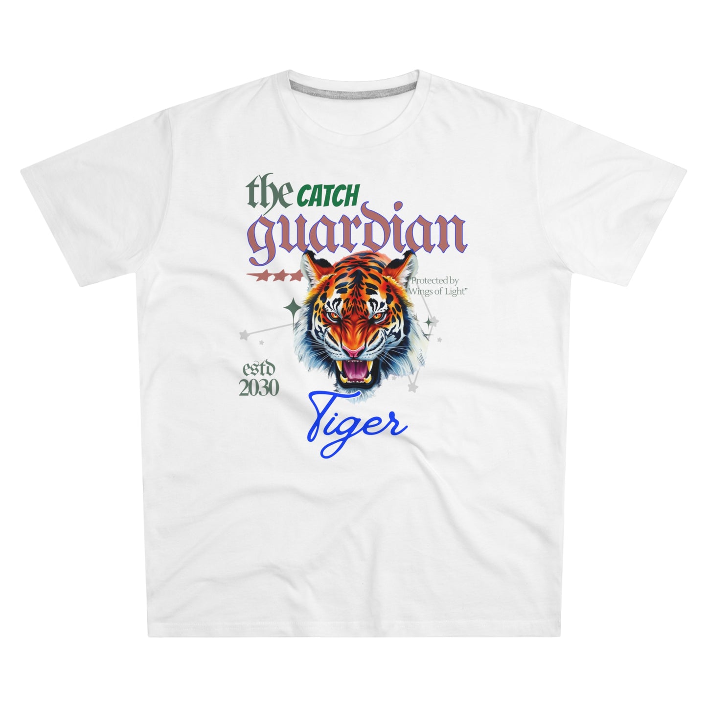 Men's Modern-fit Tiger Graphic Tee - The Catch Guardian 2030 - THE CATCH