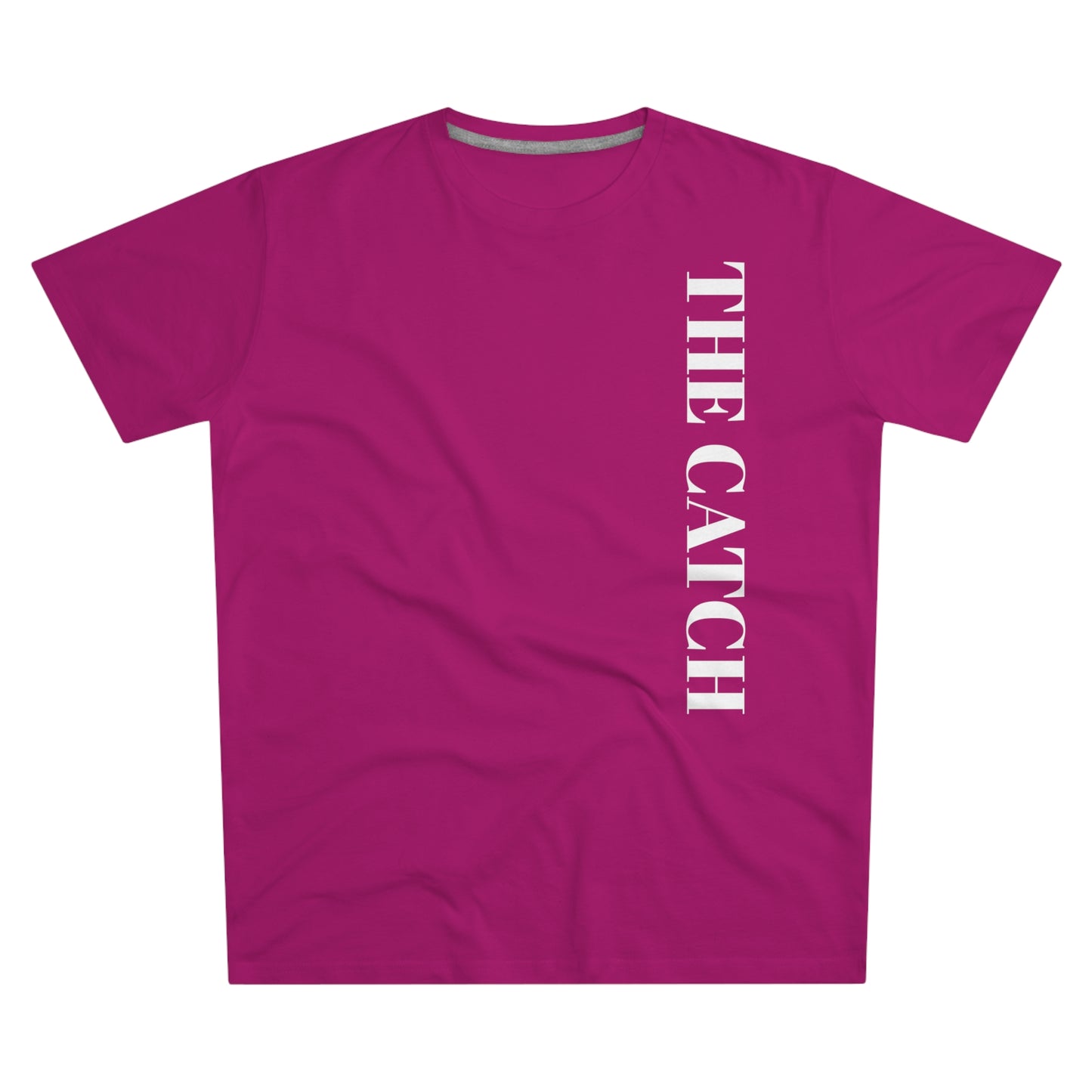 Men's Modern-Fit Tee - Stylish Casual Tee with "THE CATCH" Design