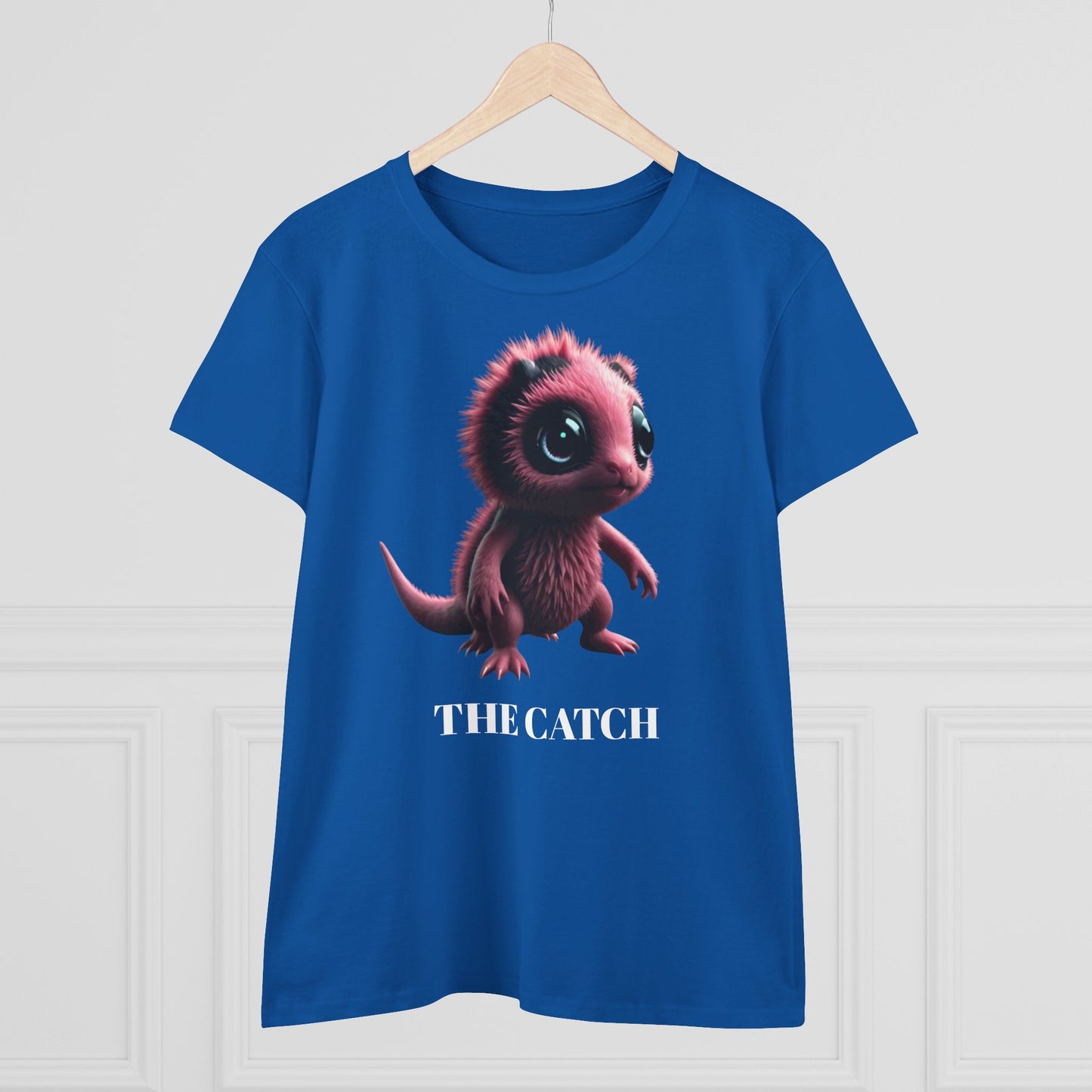 Women's Midweight Cotton Tee - THE CATCH