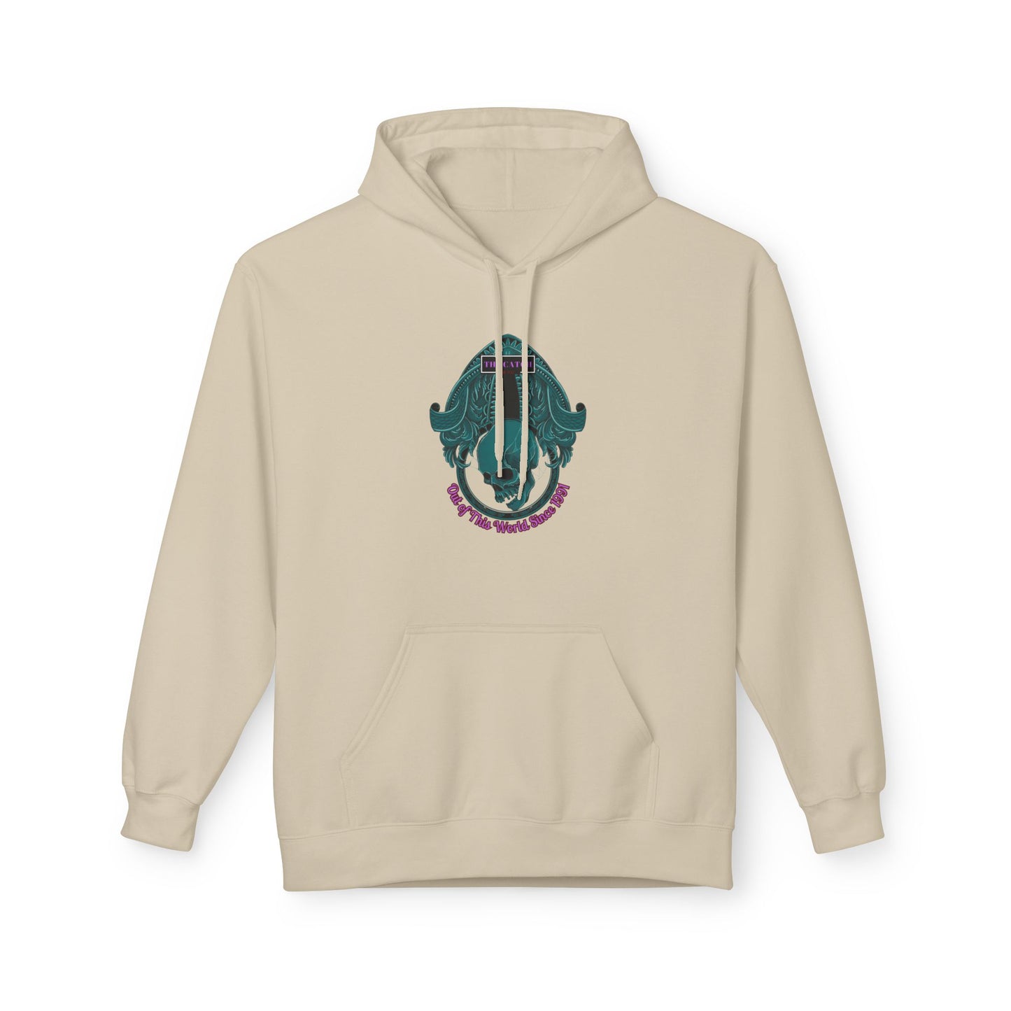 Midweight Fleece Hoodie - Unique Graphic Design for Cozy Comfort - THE CATCH