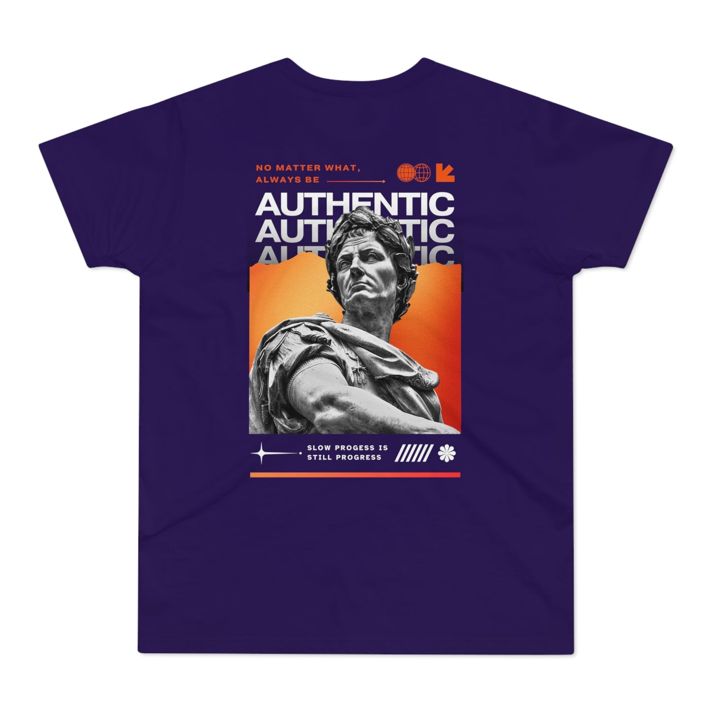 Men's Orange T-Shirt with 'The Catch' and Authentic Design - Perfect for Casual Wear & Gifts