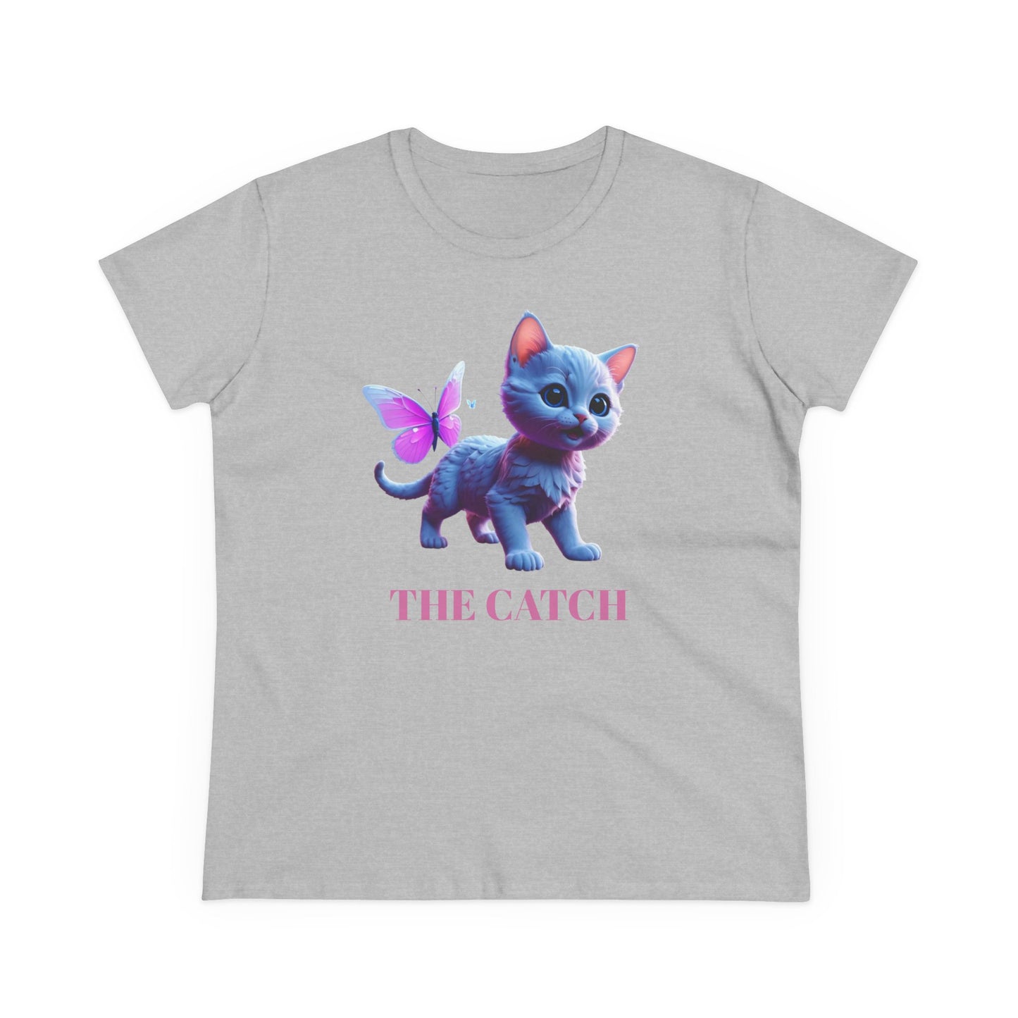 Women's Midweight Cotton Tee - THE CATCH