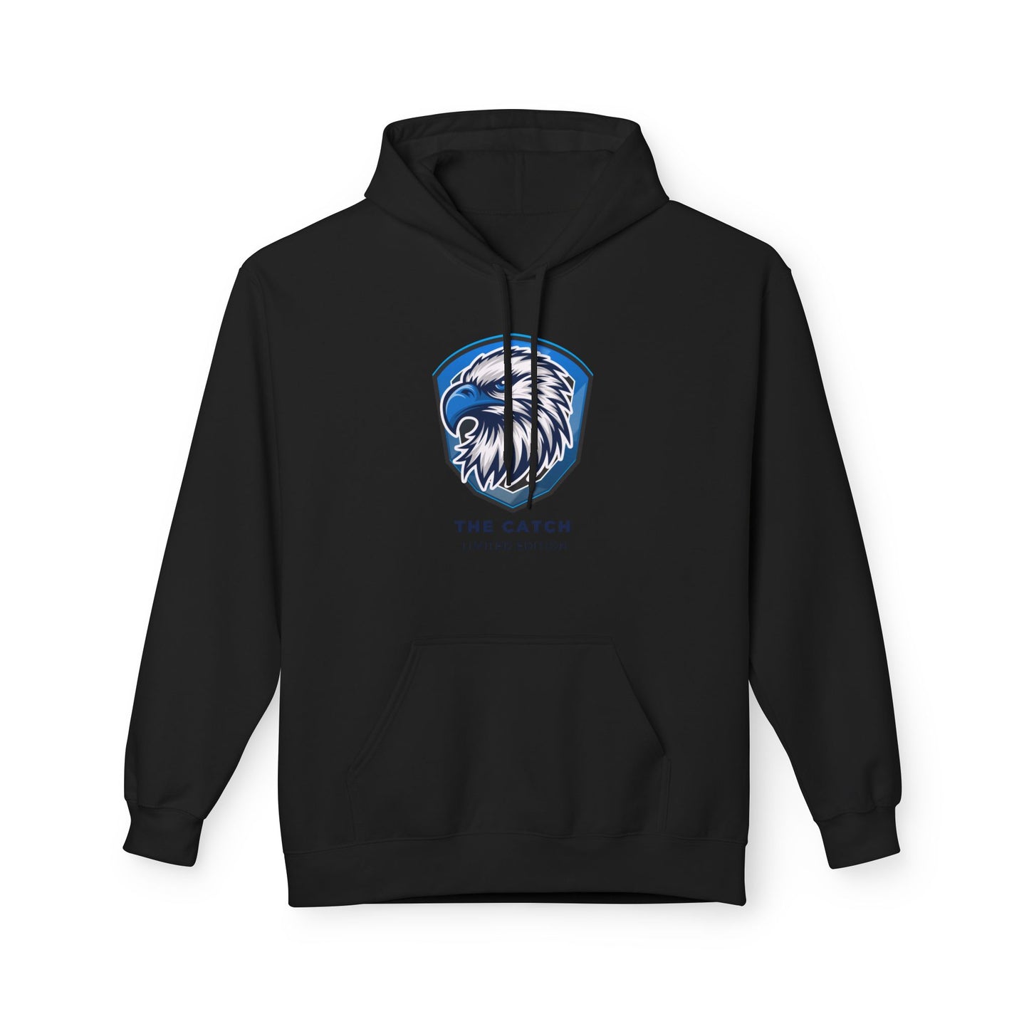 Eagle Graphic Fleece Hoodie - Warm, Stylish, Perfect for Outdoors, Gifts for Nature Lovers, Adventure Apparels, Casual Wear - THE CATCH