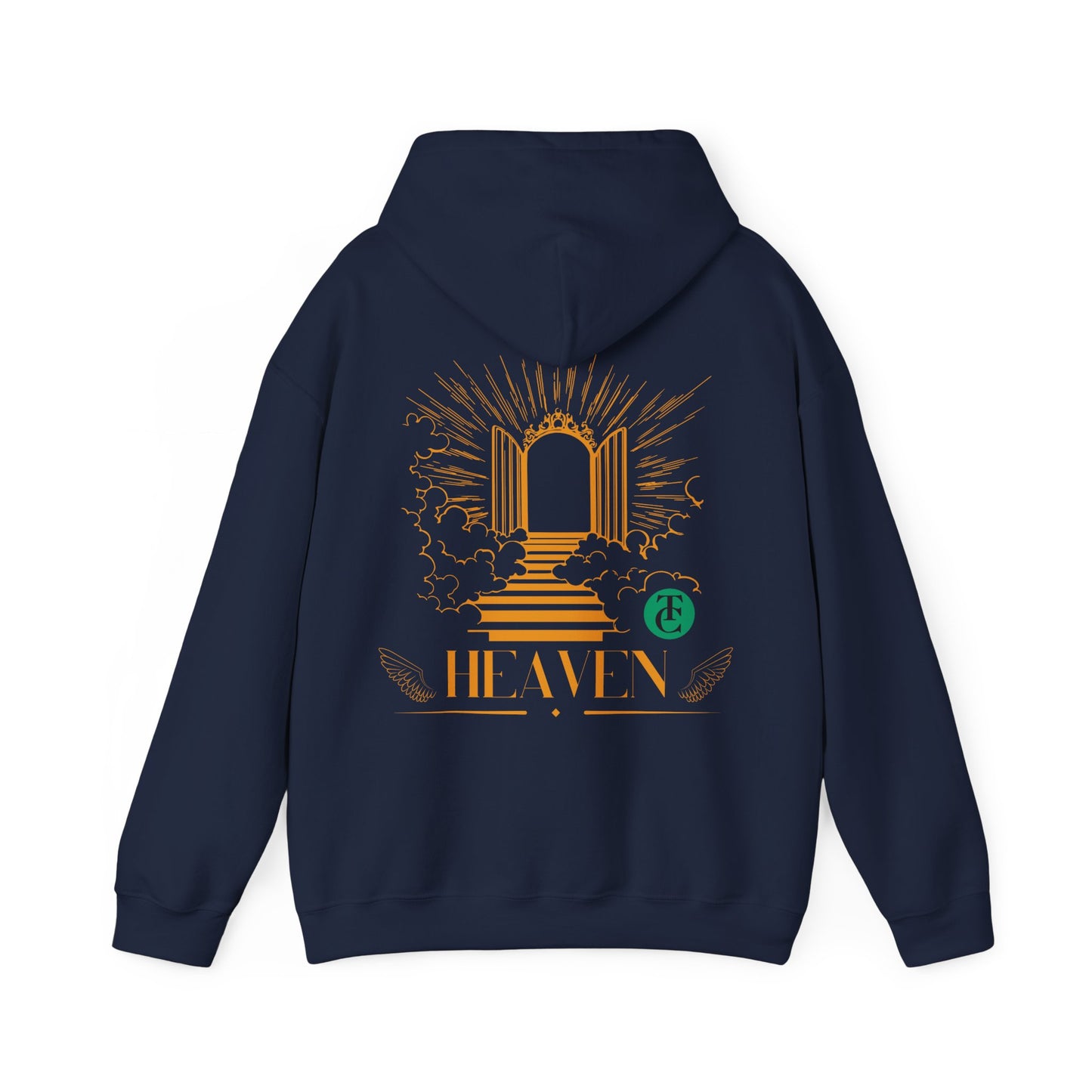 Heavenly Black Hoodie, Cozy Sweatshirt for All Seasons, Gift for Friends, Comfortable Layering, Casual Streetwear - THE CATCH