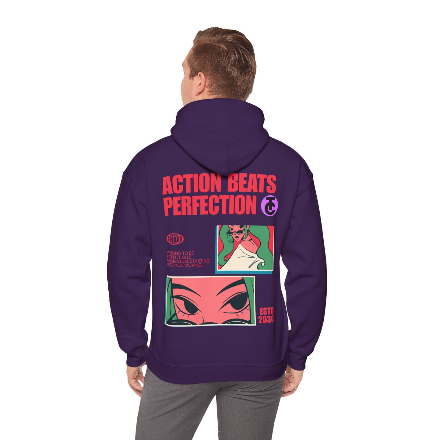 Stylish Hoodie with Bold Graphic Design | Cozy Streetwear for Every Occasion, Trendy Gift, Casual Wear, Fashion Statement