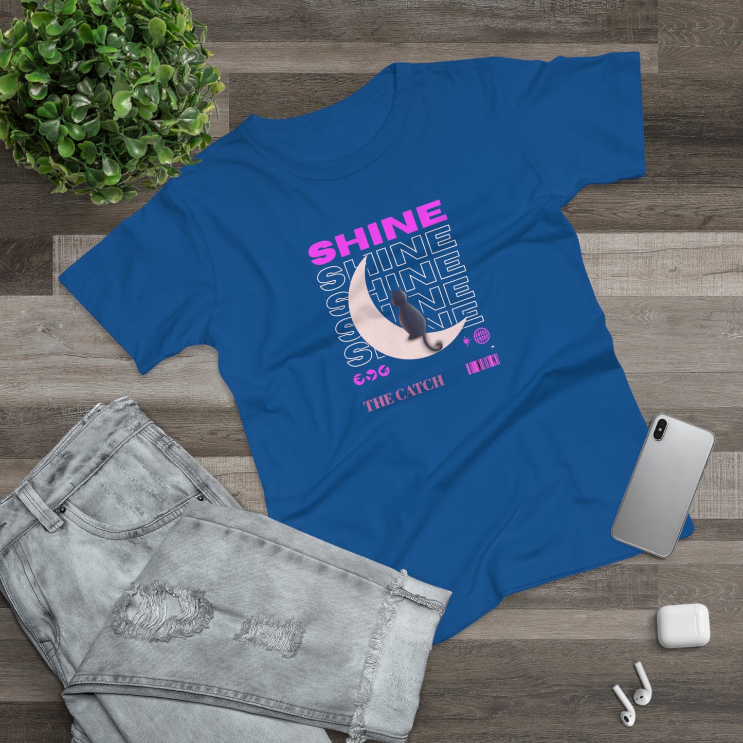 Shine Women's T-Shirt - Trendy Graphic Tee for Everyday Style - THE CATCH