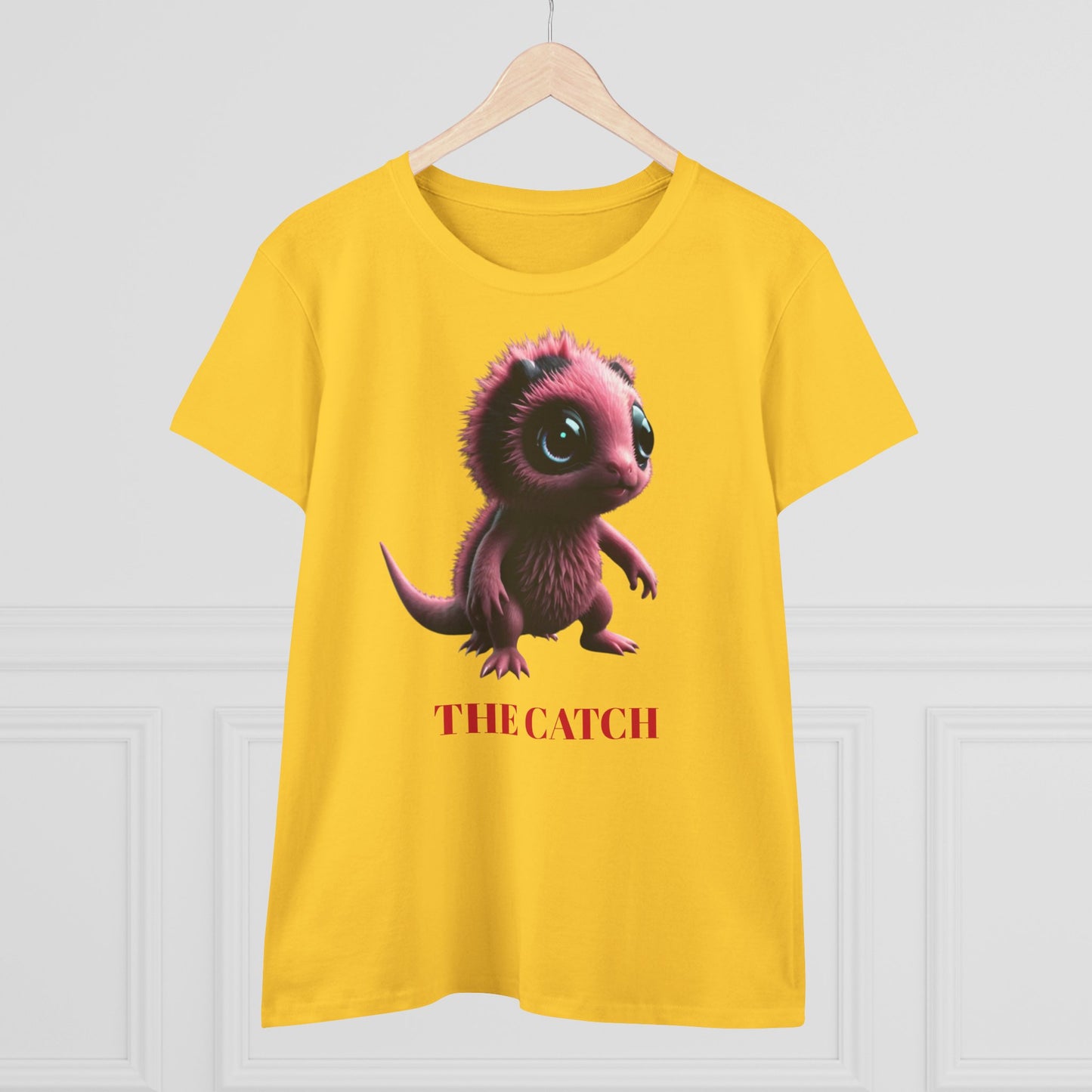 Women's Midweight Cotton Tee - THE CATCH