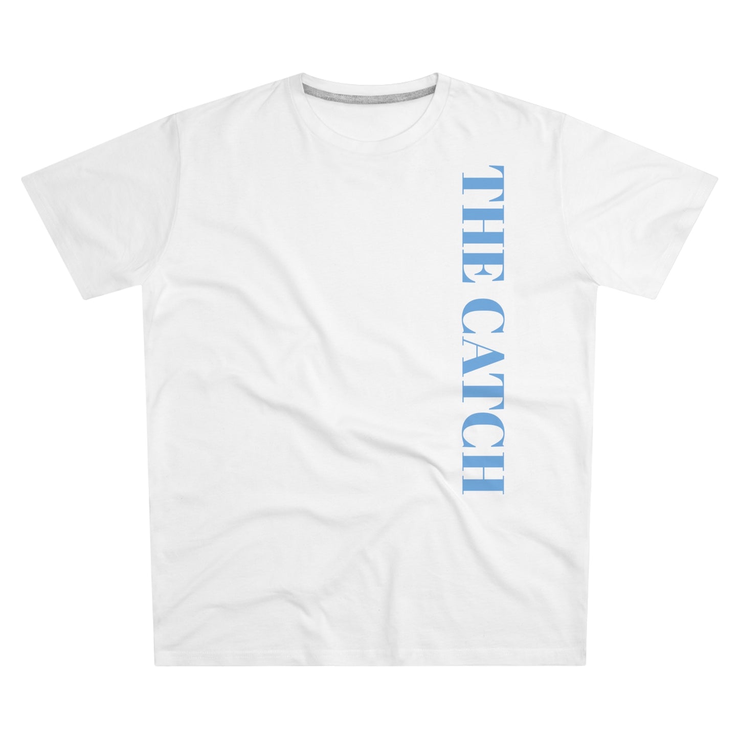 Men's Modern-fit Tee - 'The Catch' Graphic Tee with 'Reincarnation' Design