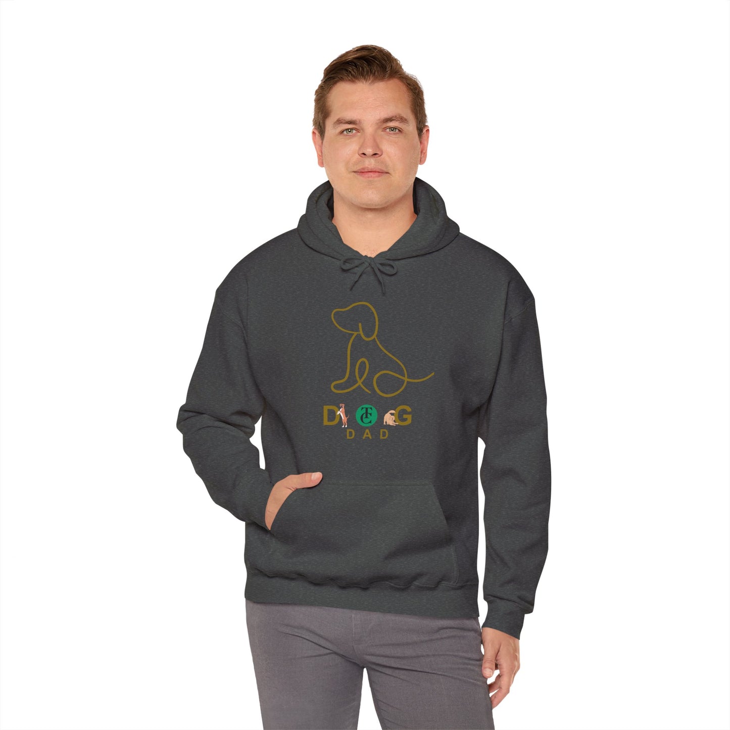 Dog Dad Hoodie - Cozy Gift for Pet Lovers, Casual Wear, Dog Enthusiast Apparel, Father's Day, Birthday Gift