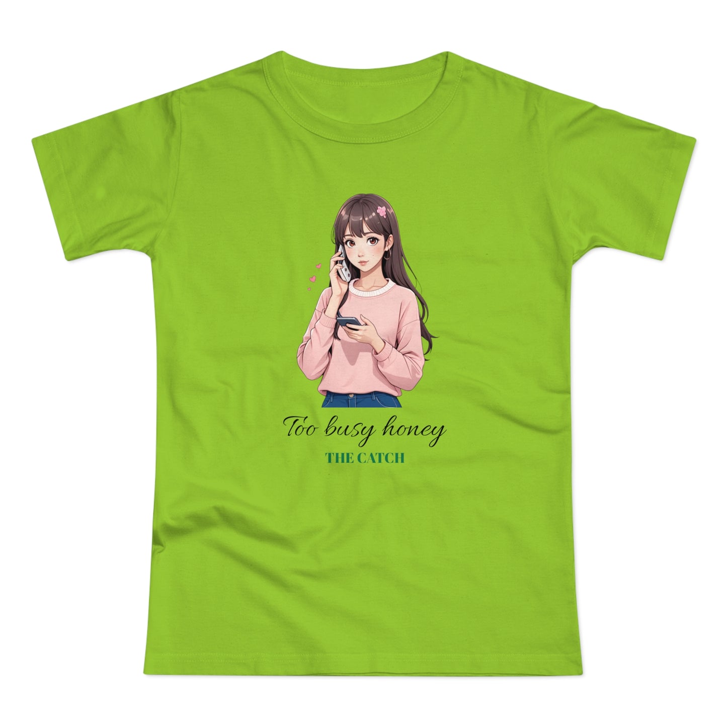 Too Busy Honey Graphic T-Shirt for Women - Cute Casual Top - THE CATCH