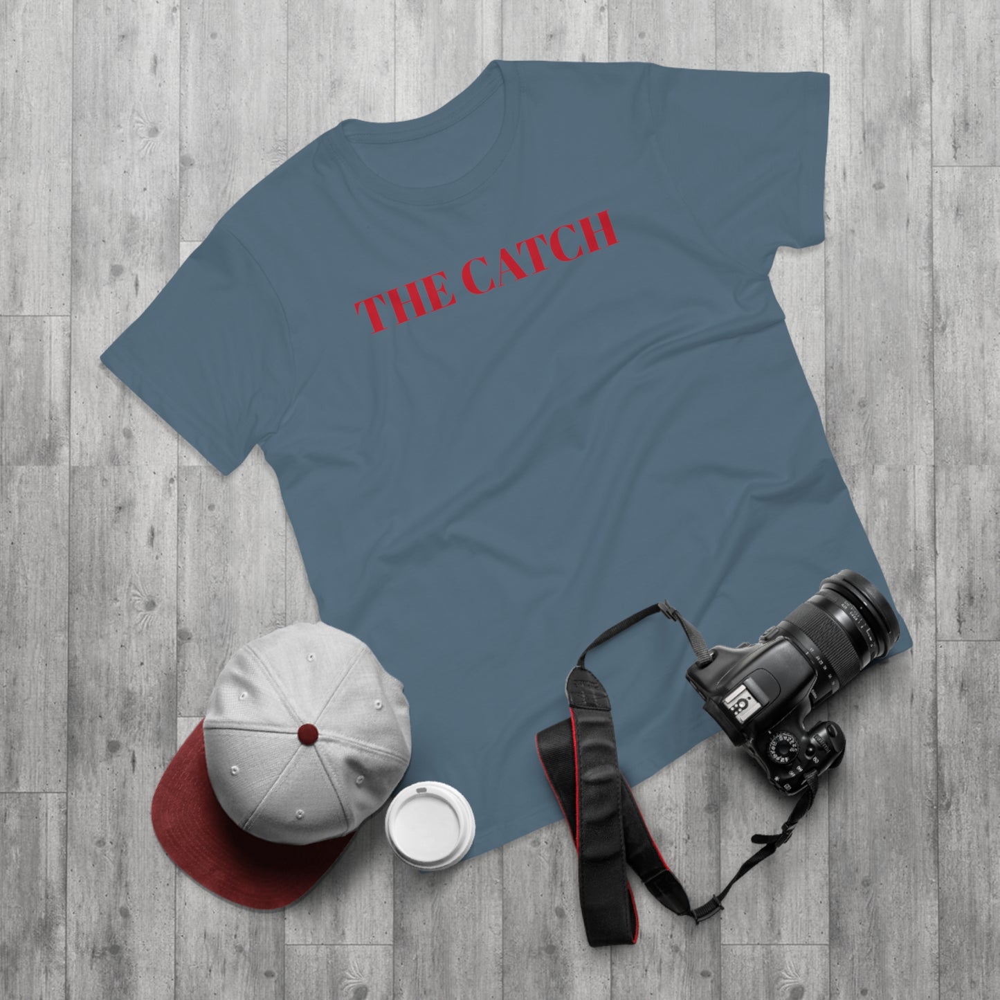 The Catch Graphic Men's T-Shirt - Stylish Casual Wear