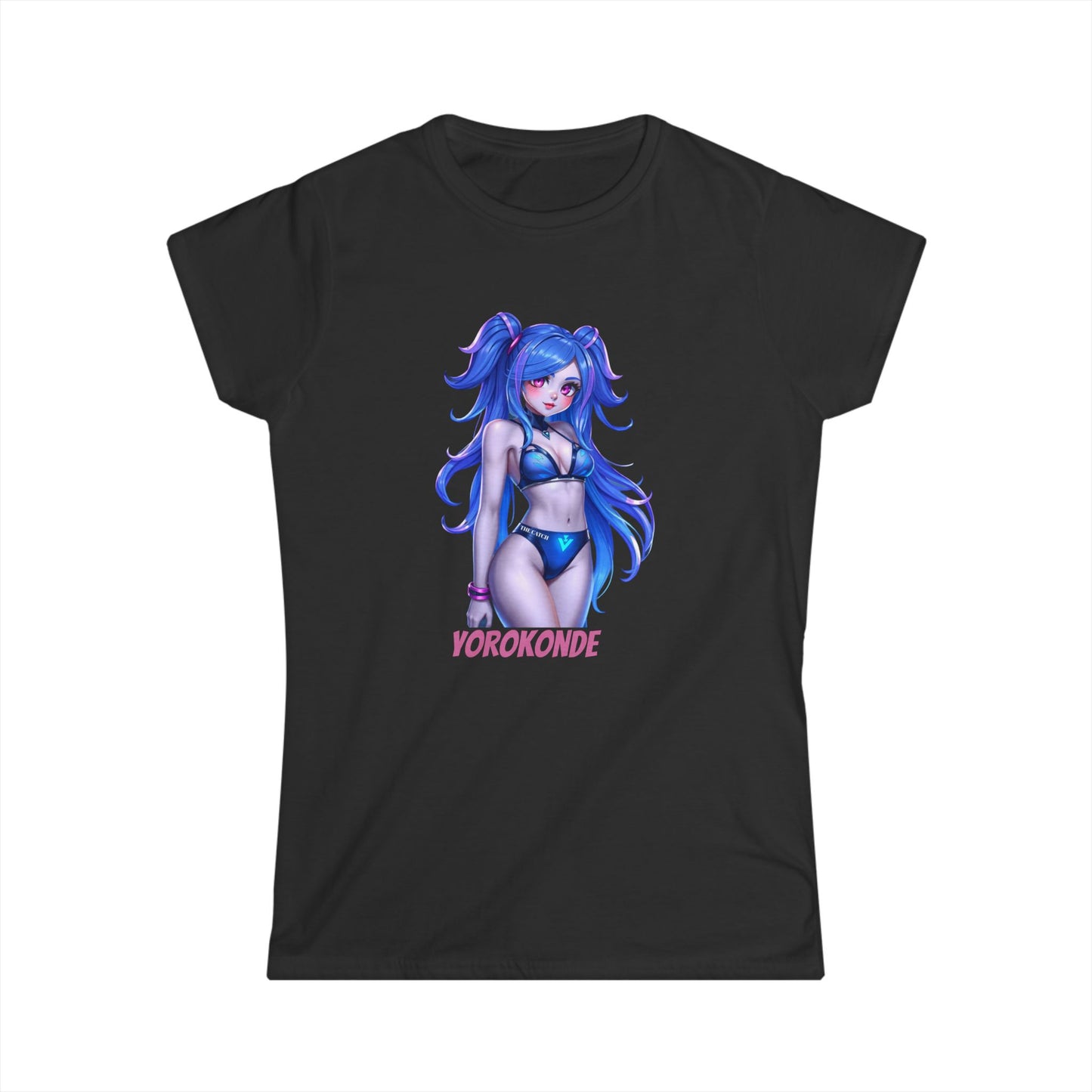 Yorokonde Graphic Women's Softstyle Tee - Casual Summer Vibe