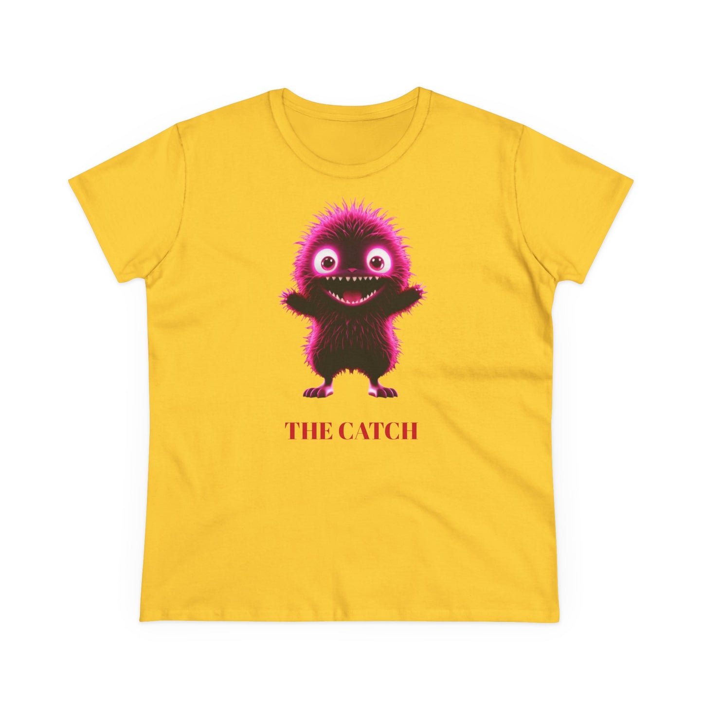 Women's Midweight Cotton Tee - THE CATCH
