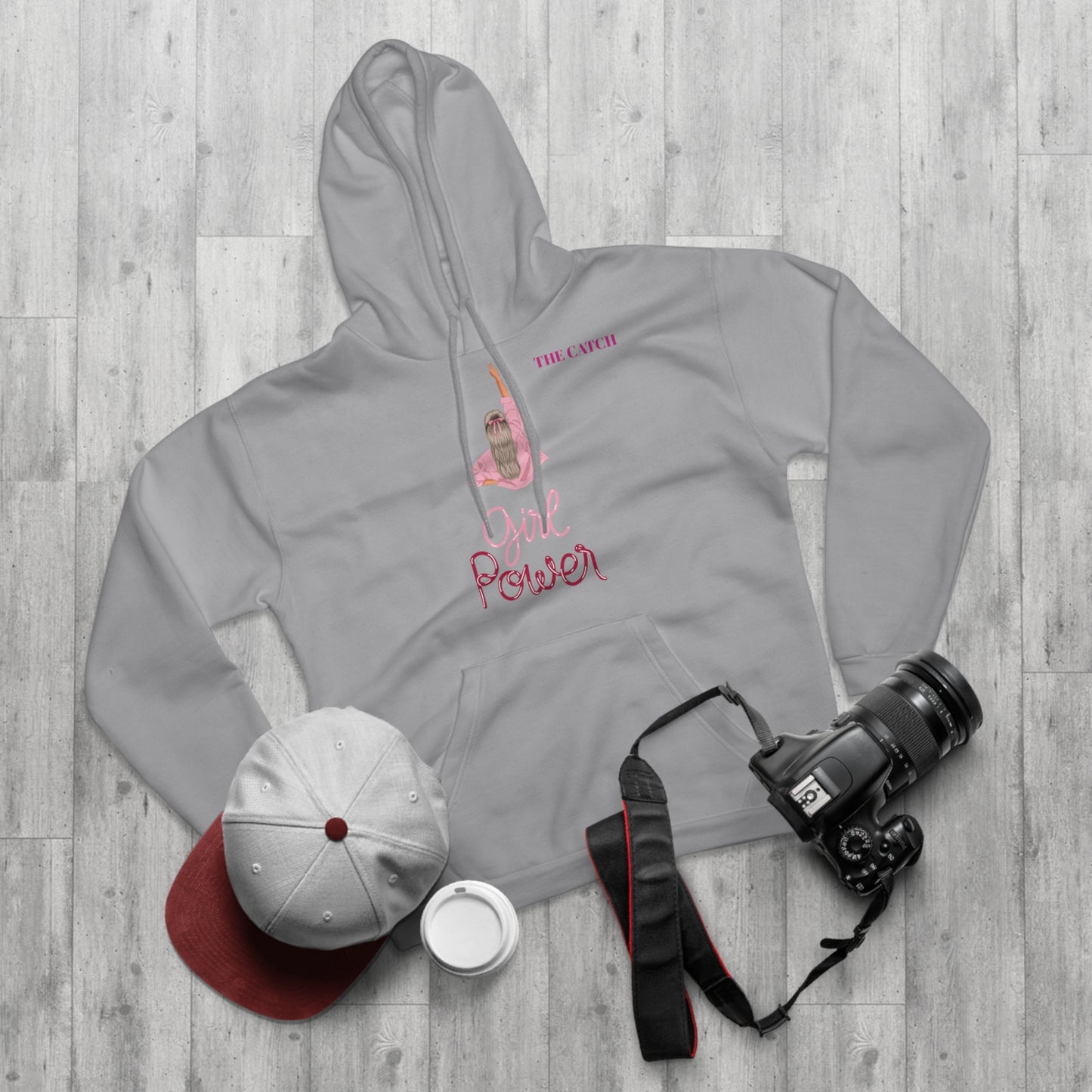 Girl Power Pullover Hoodie - Celebrating Strength & Empowerment