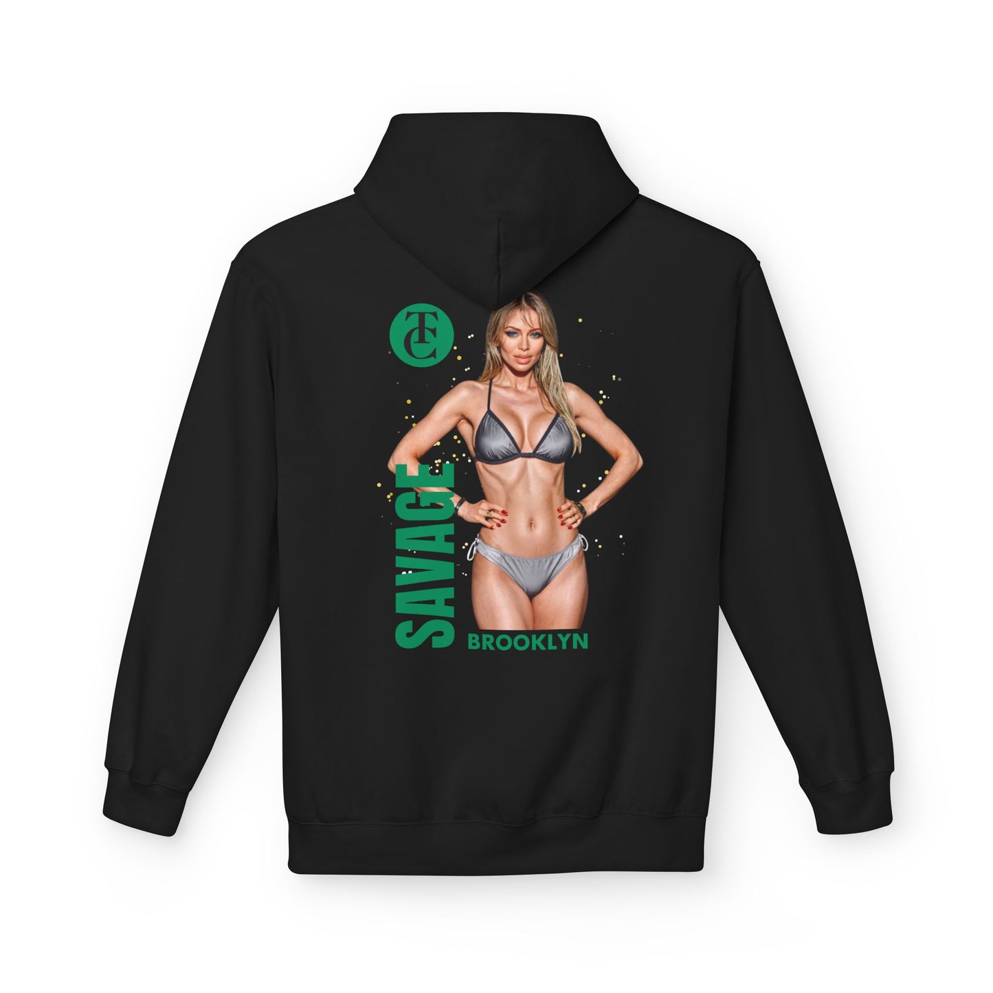 Savage Brooklyn Midweight Fleece Hoodie - Casual Streetwear Fashion - THE CATCH