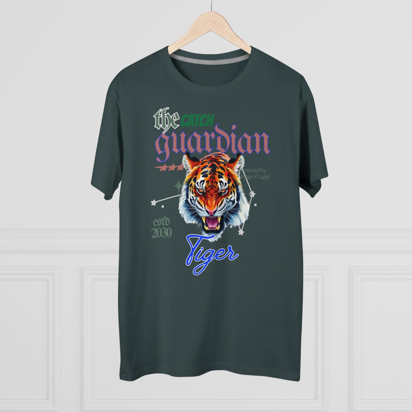 Men's Modern-fit Tiger Graphic Tee - The Catch Guardian 2030 - THE CATCH