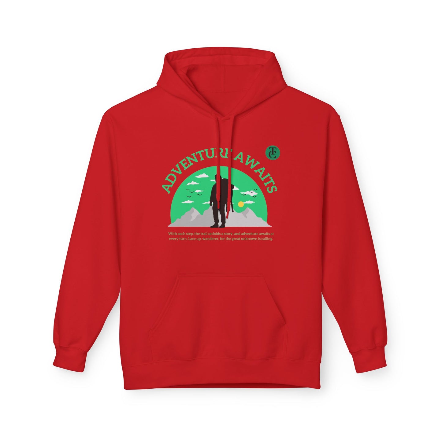 Adventure Awaits Fleece Hoodie – Cozy Travel & Outdoor Gear - THE CATCH