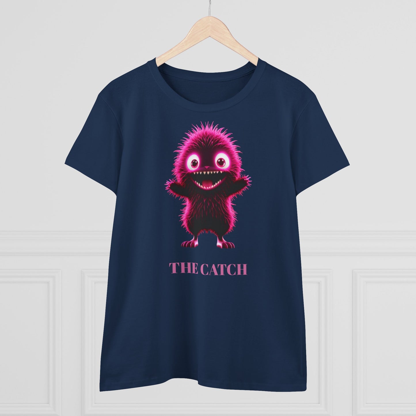Women's Midweight Cotton Tee - THE CATCH