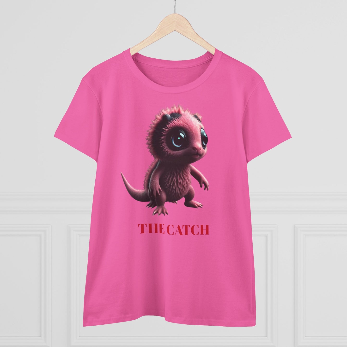 Women's Midweight Cotton Tee - THE CATCH